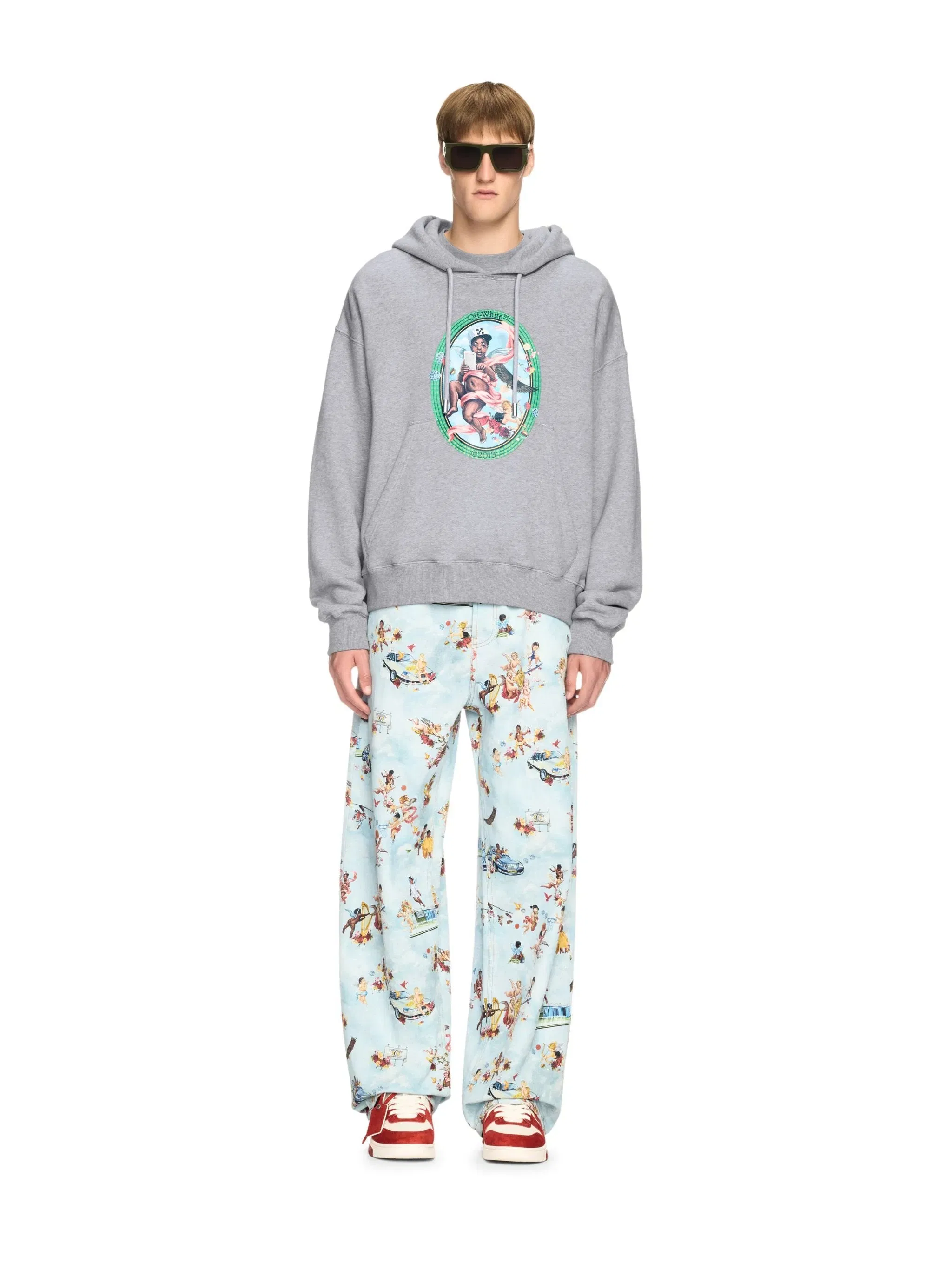 Off-White Fresco Oval Skate Hoodie