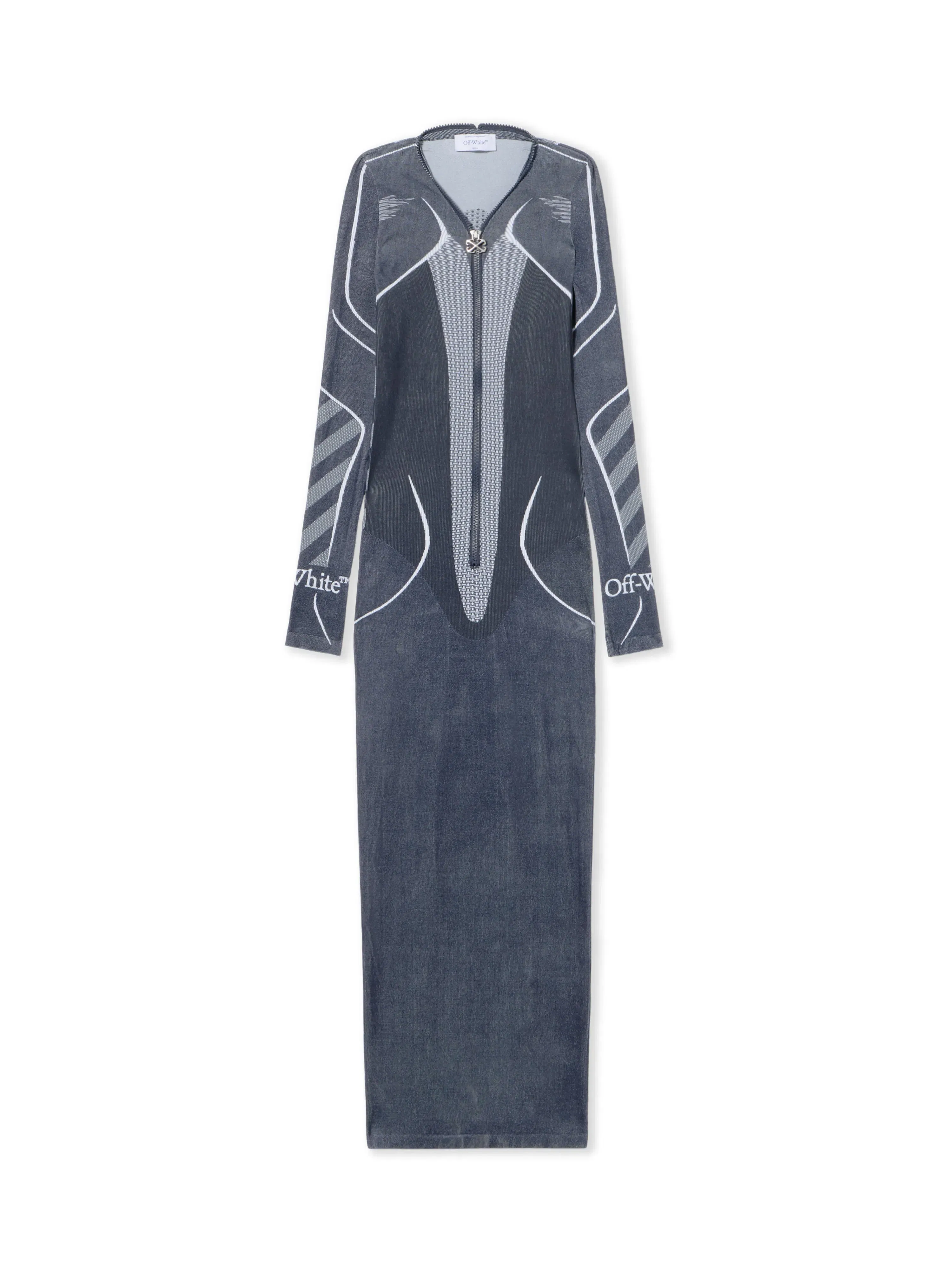 Off-White Diag Seamless Zip Dress