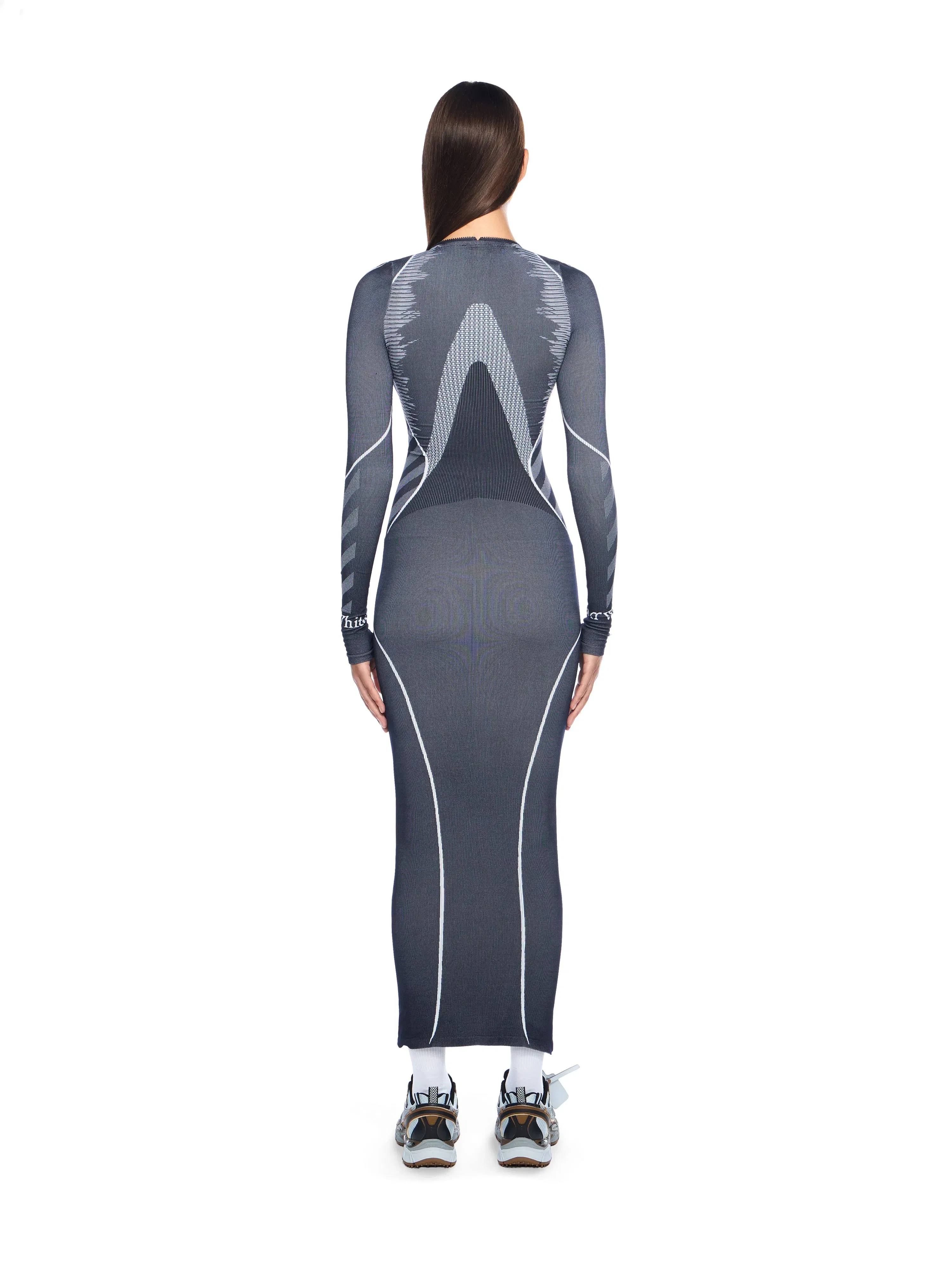 Off-White Diag Seamless Zip Dress