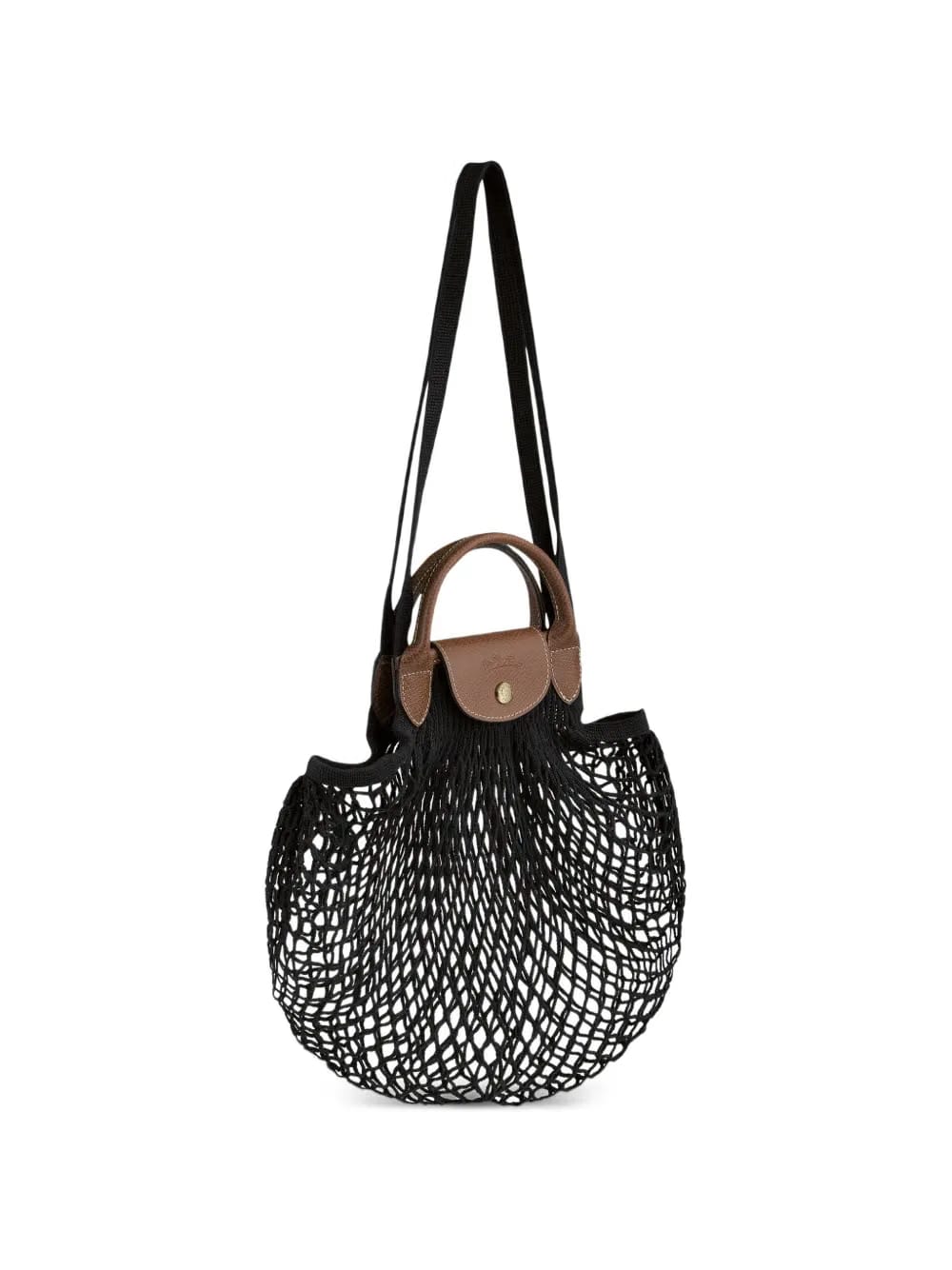 Longchamp Le Pliage Filet L Tote Bag Black
