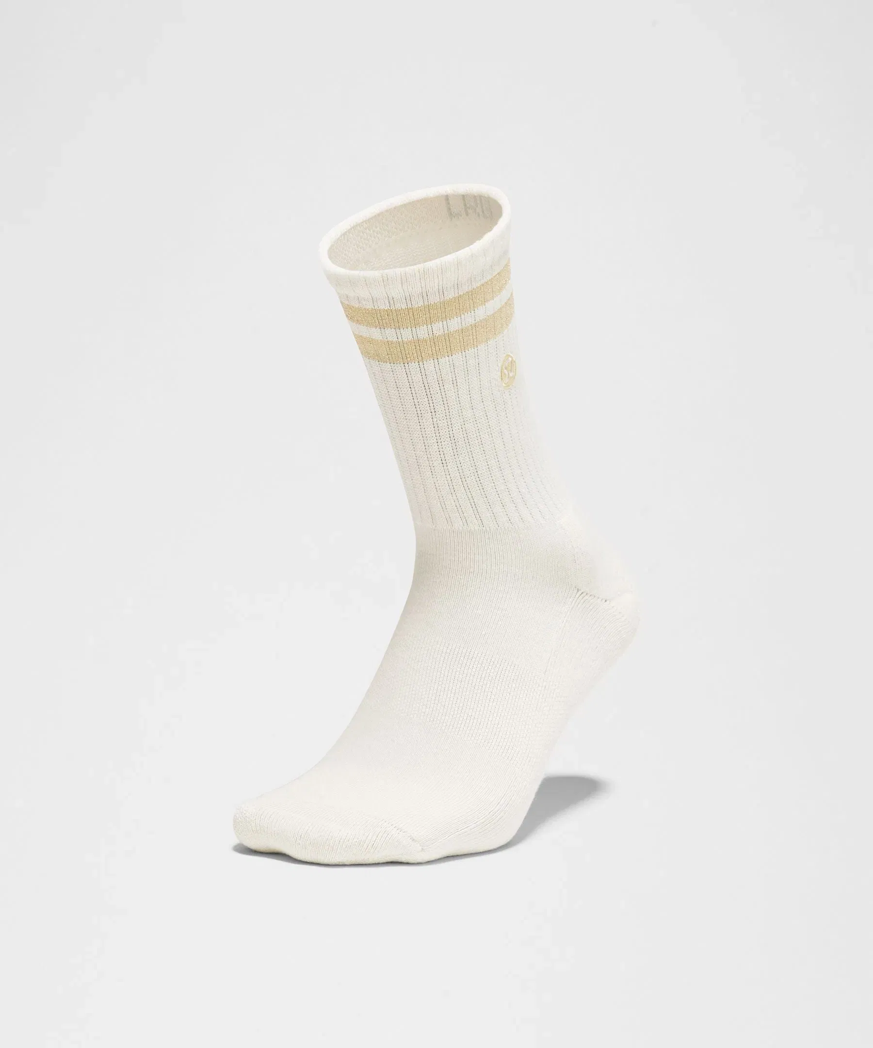 Lululemon Unisex Daily Essential Quarter Socks *Metallic Stripe