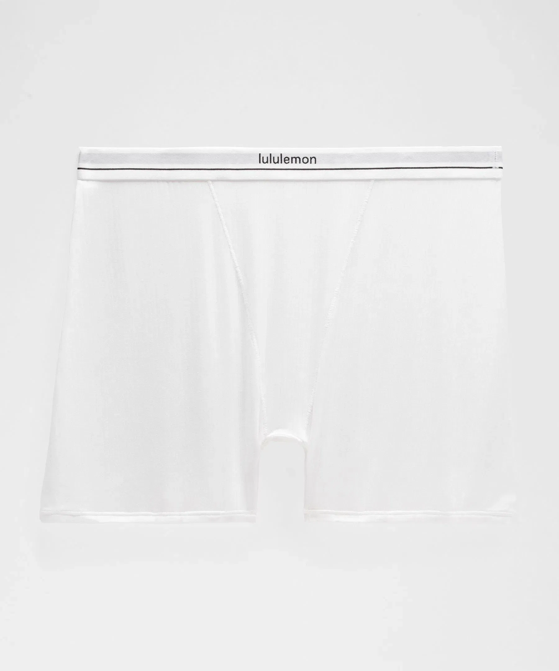 Lululemon Stretch Cotton Ribbed Logo Super-High-Rise Shortie Underwear