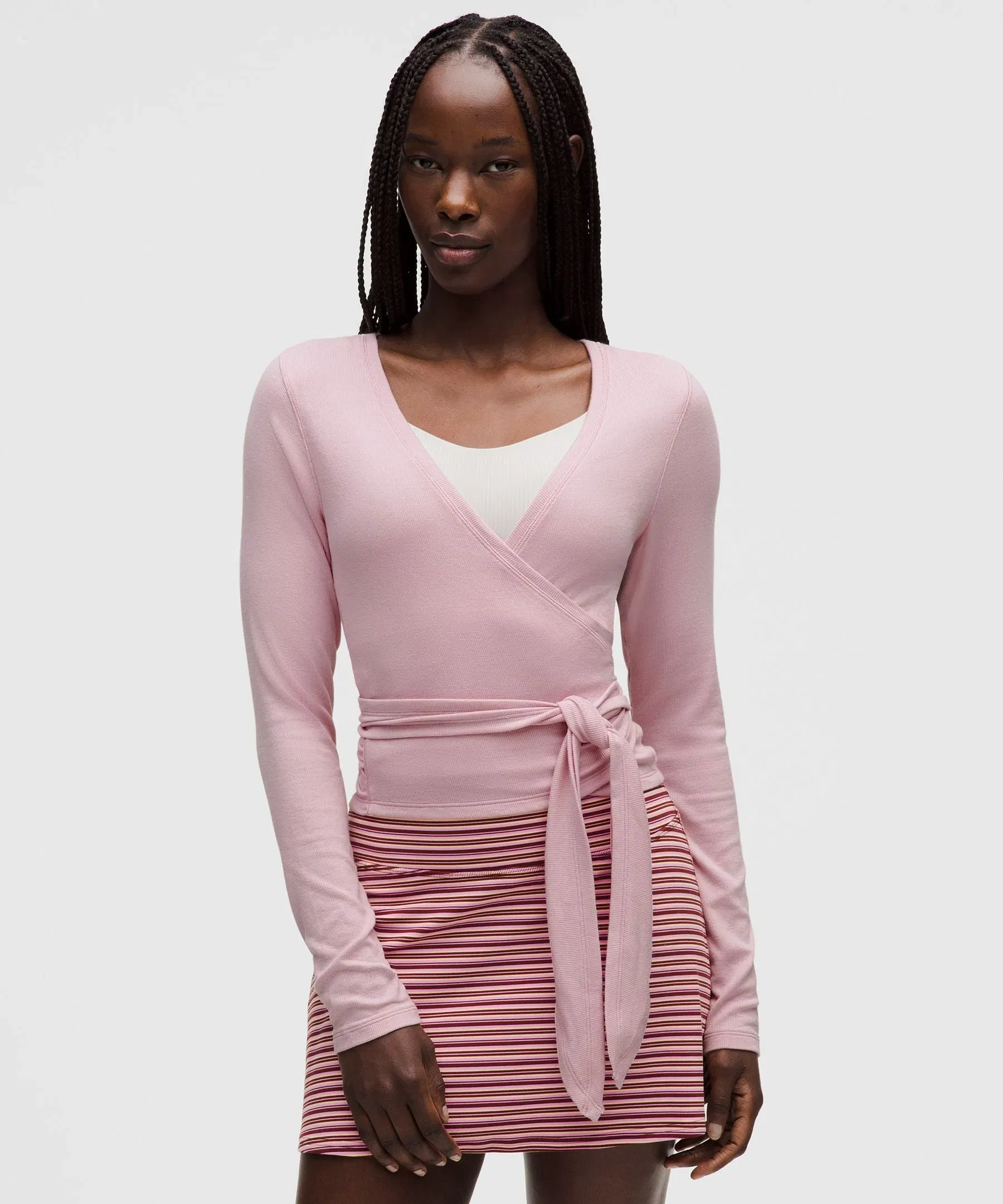 Lululemon Women's Front-to-Back Wrap-Waist Long-Sleeve Shirt