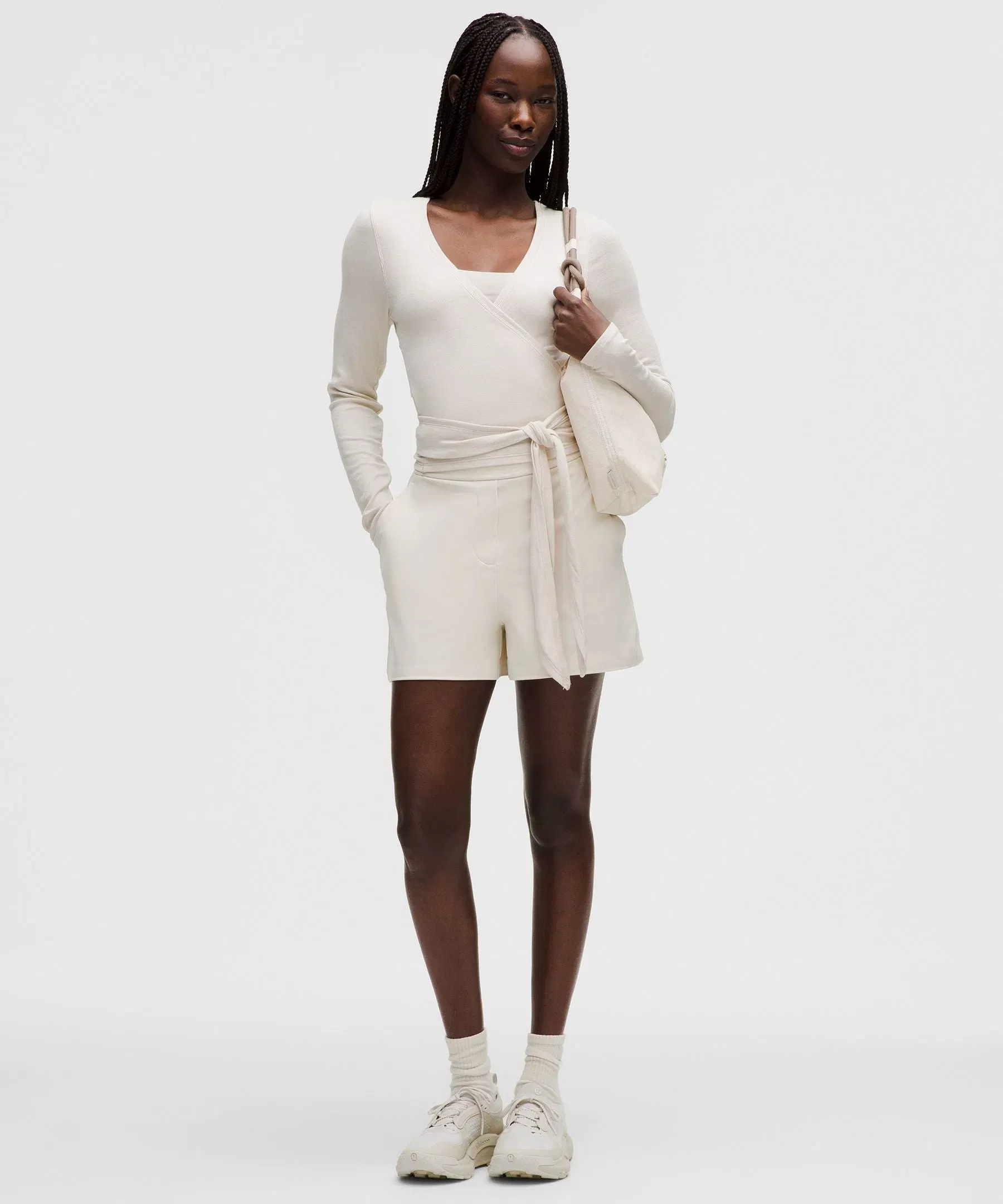 Lululemon Women's Front-to-Back Wrap-Waist Long-Sleeve Shirt