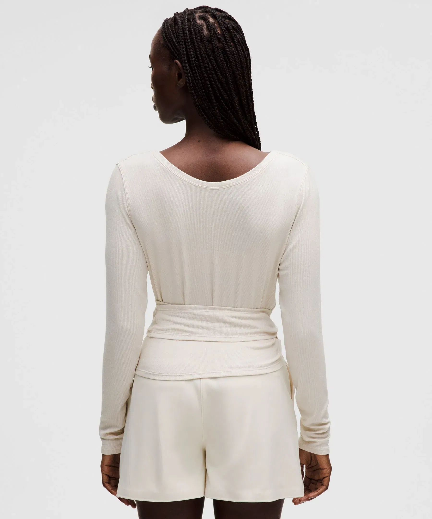 Lululemon Women's Front-to-Back Wrap-Waist Long-Sleeve Shirt