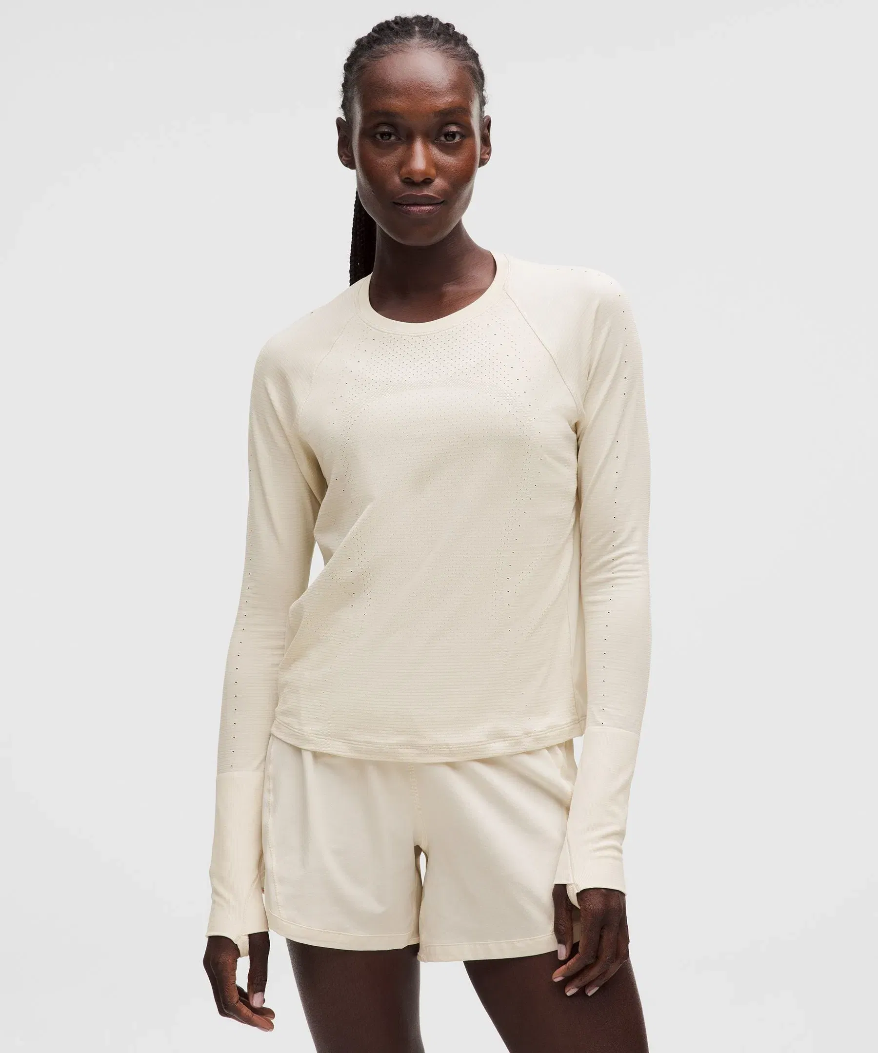 Lululemon Women's Swiftly Mesh-Back Long-Sleeve Shirt