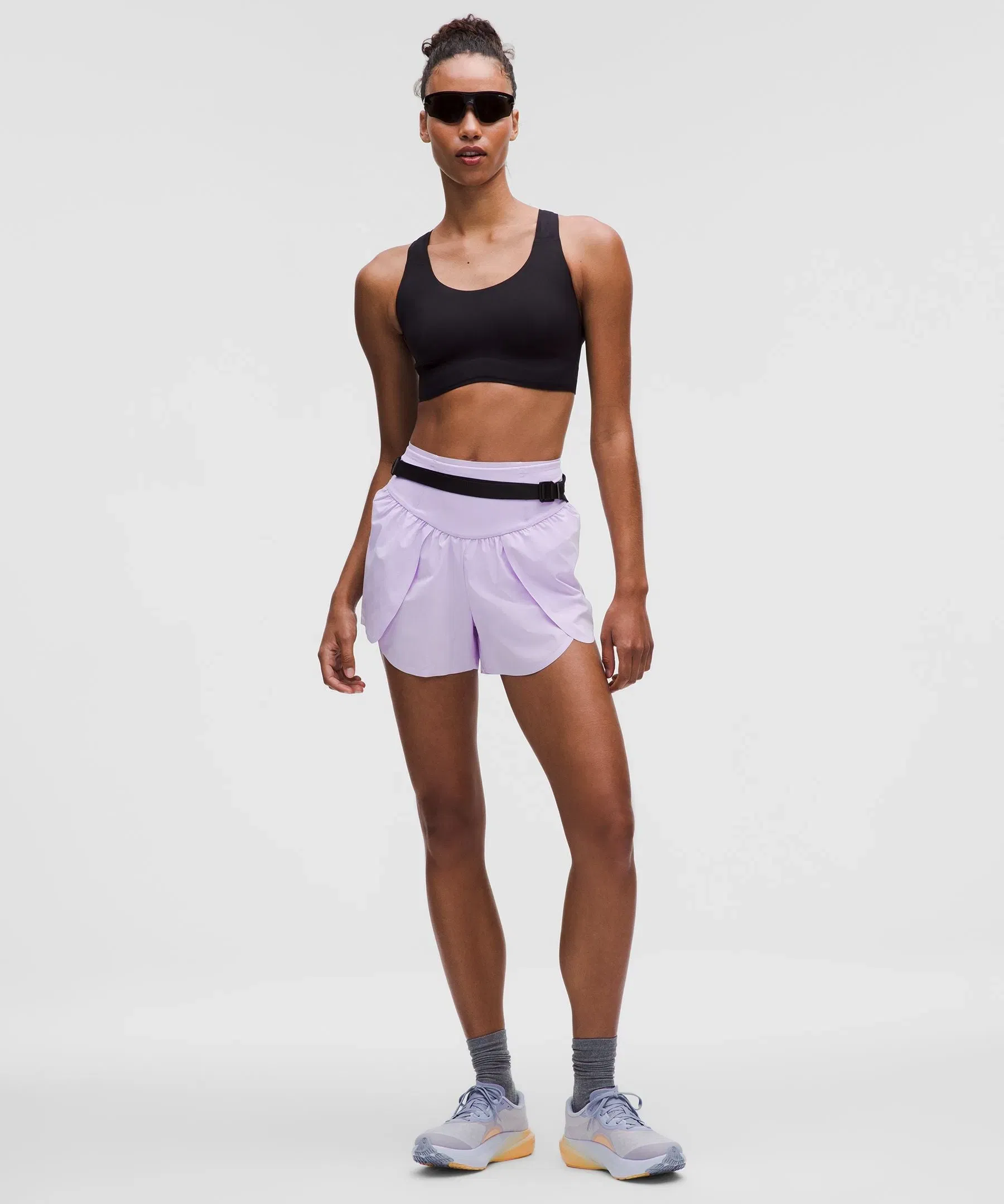 Lululemon Women's lululemon Go Further Super-High-Rise Split Short 3"