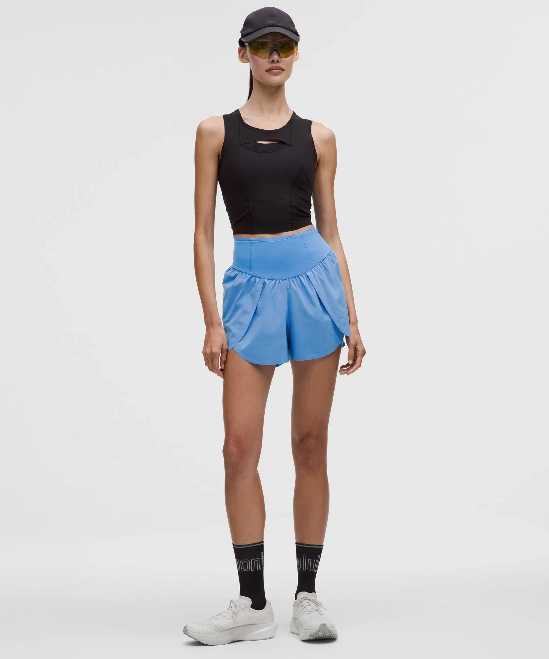 Lululemon Women's lululemon Go Further Super-High-Rise Split Short 3"