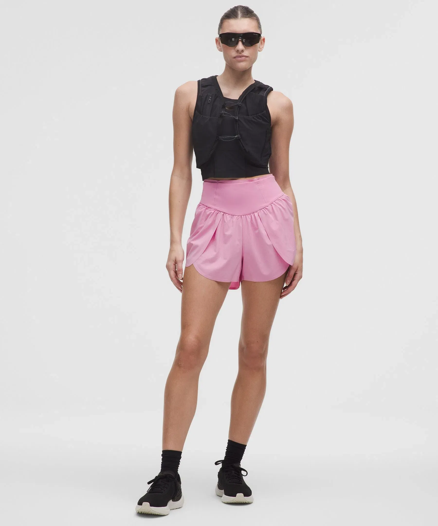 Lululemon Women's lululemon Go Further Super-High-Rise Split Short 3"
