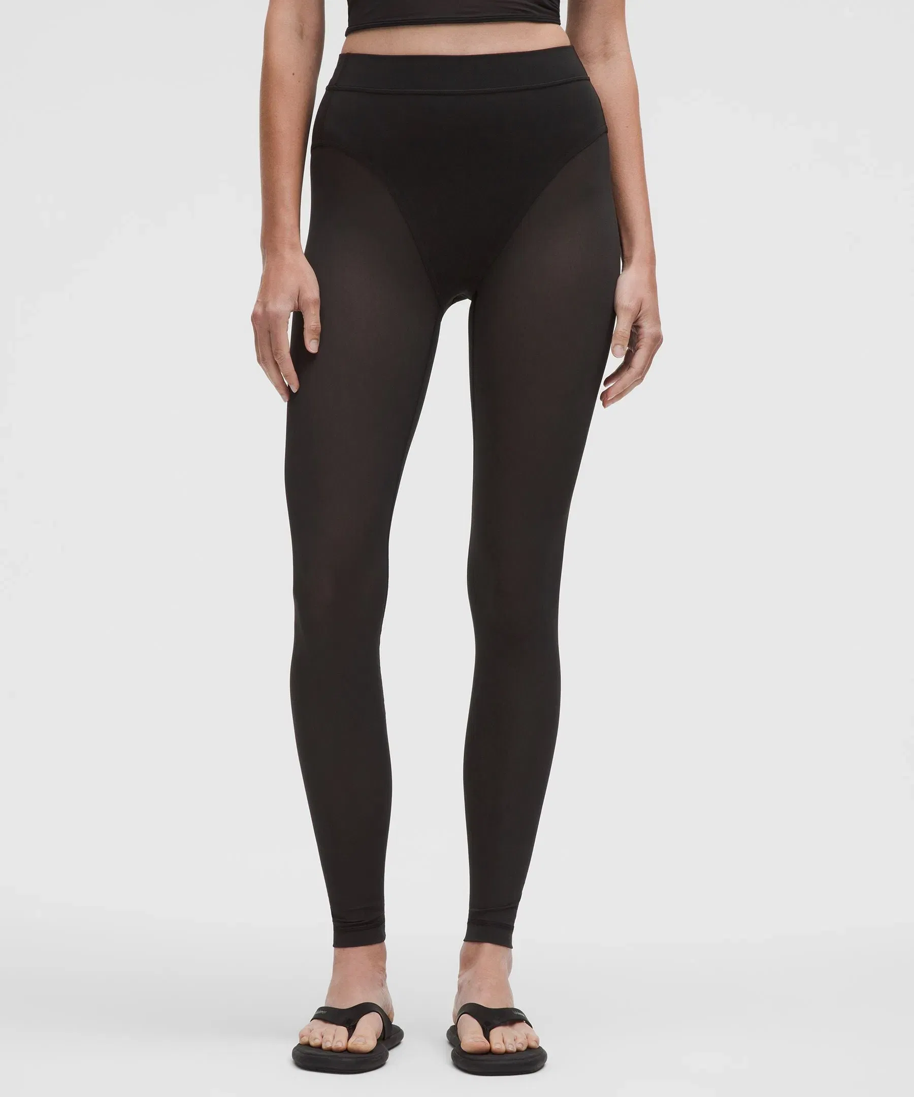 Lululemon Women's Nulu High-Rise Mesh-Leg Tight 28"
