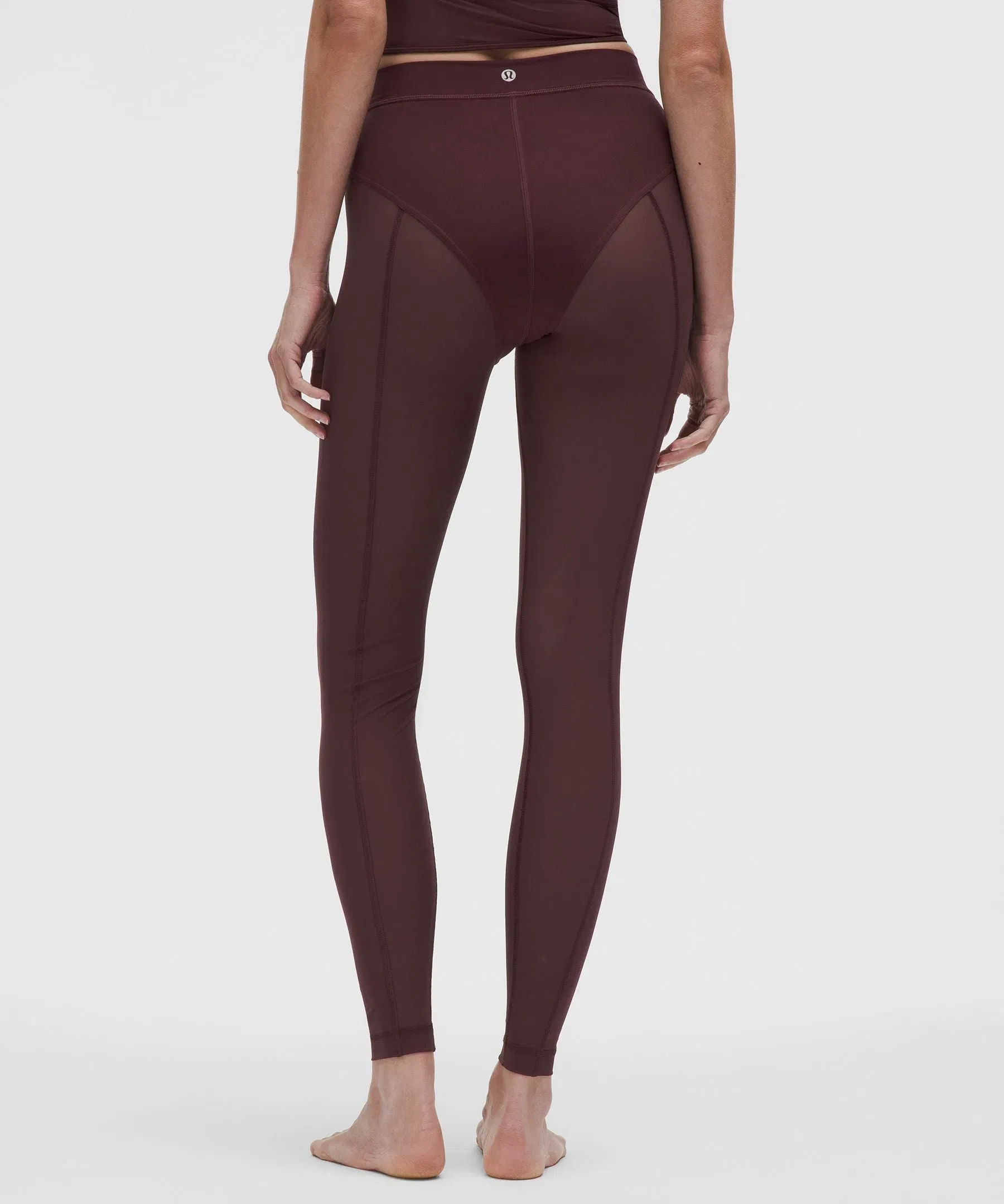 Lululemon Women's Nulu High-Rise Mesh-Leg Tight 28"