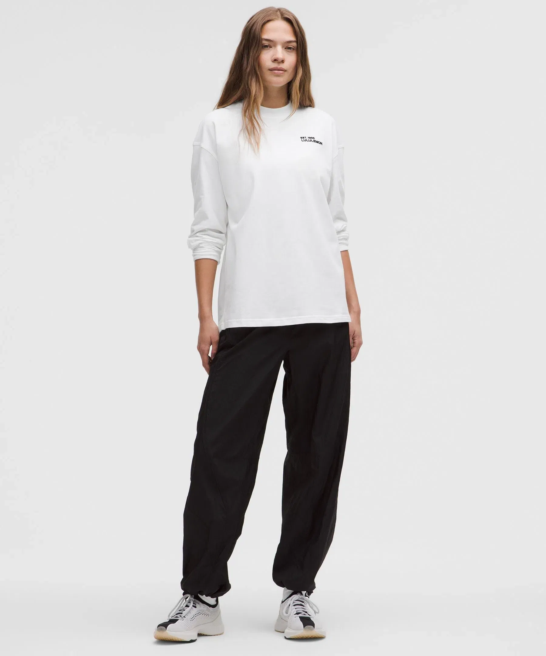 Lululemon Women's Heavyweight Cotton Crewneck Long-Sleeve Shirt