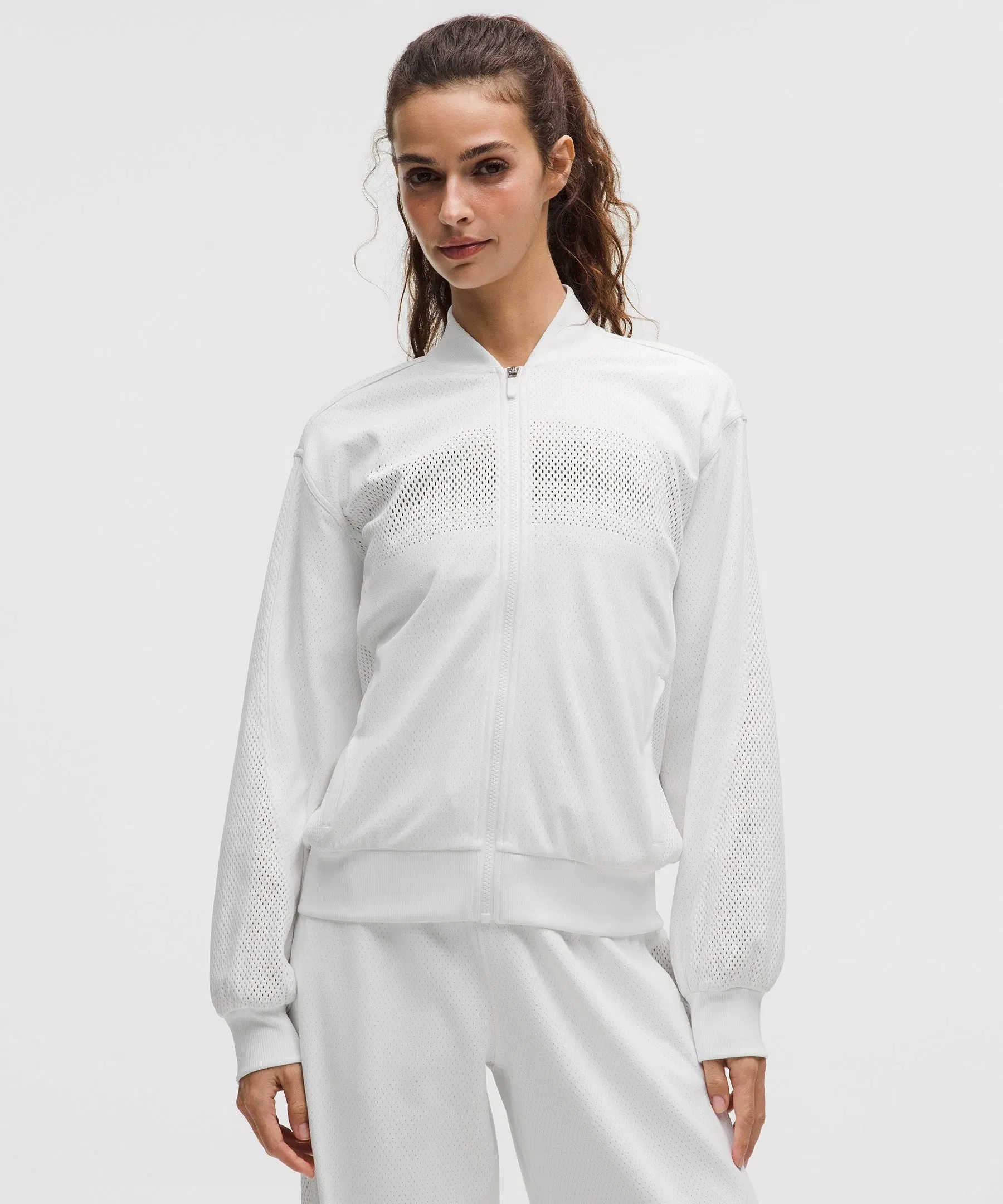 Lululemon Women's Engineered Knit Mesh Tennis Jacket