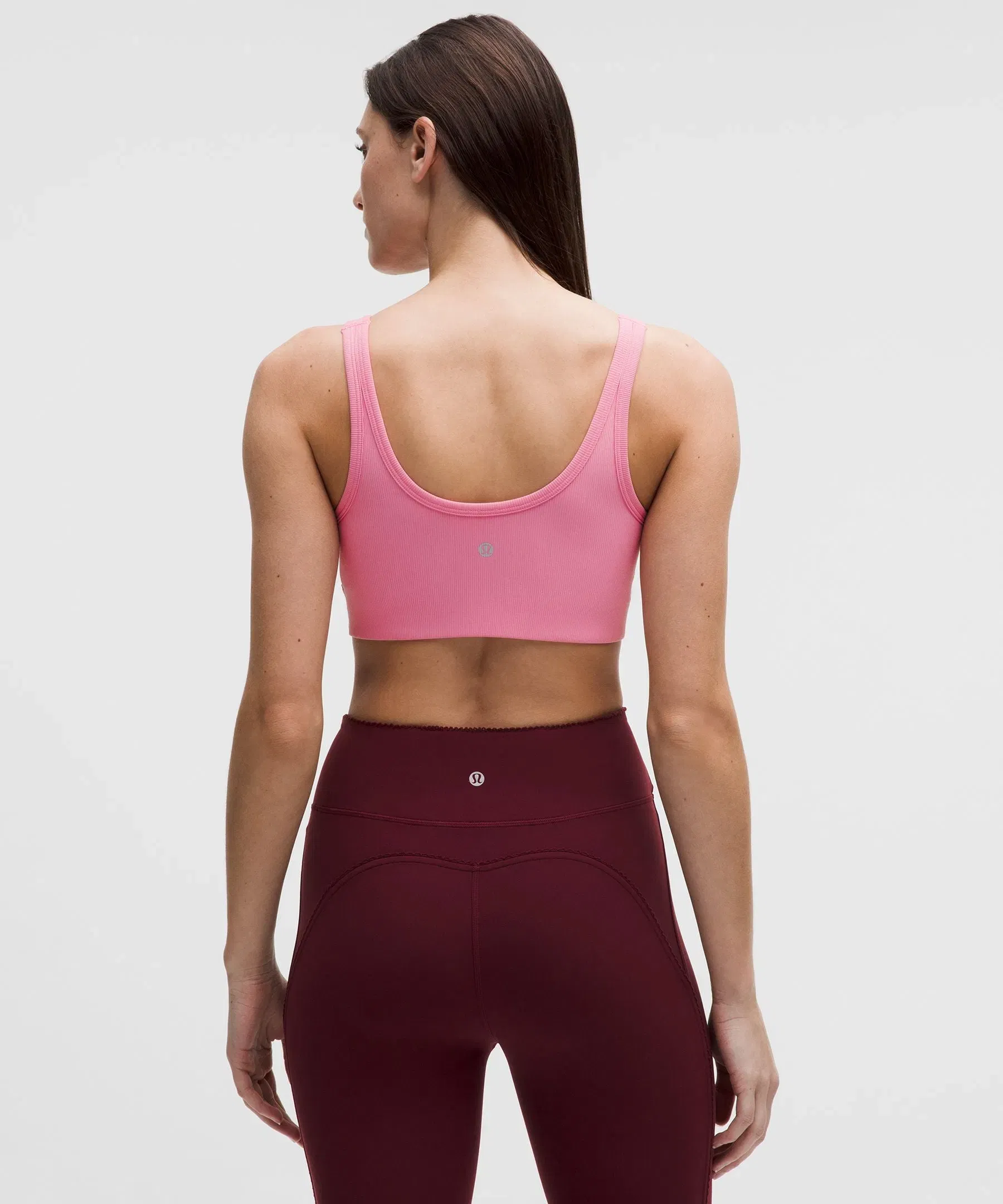 Lululemon Nulu Ribbed Scoopneck Bra Light Support, B/C Cup *Heart