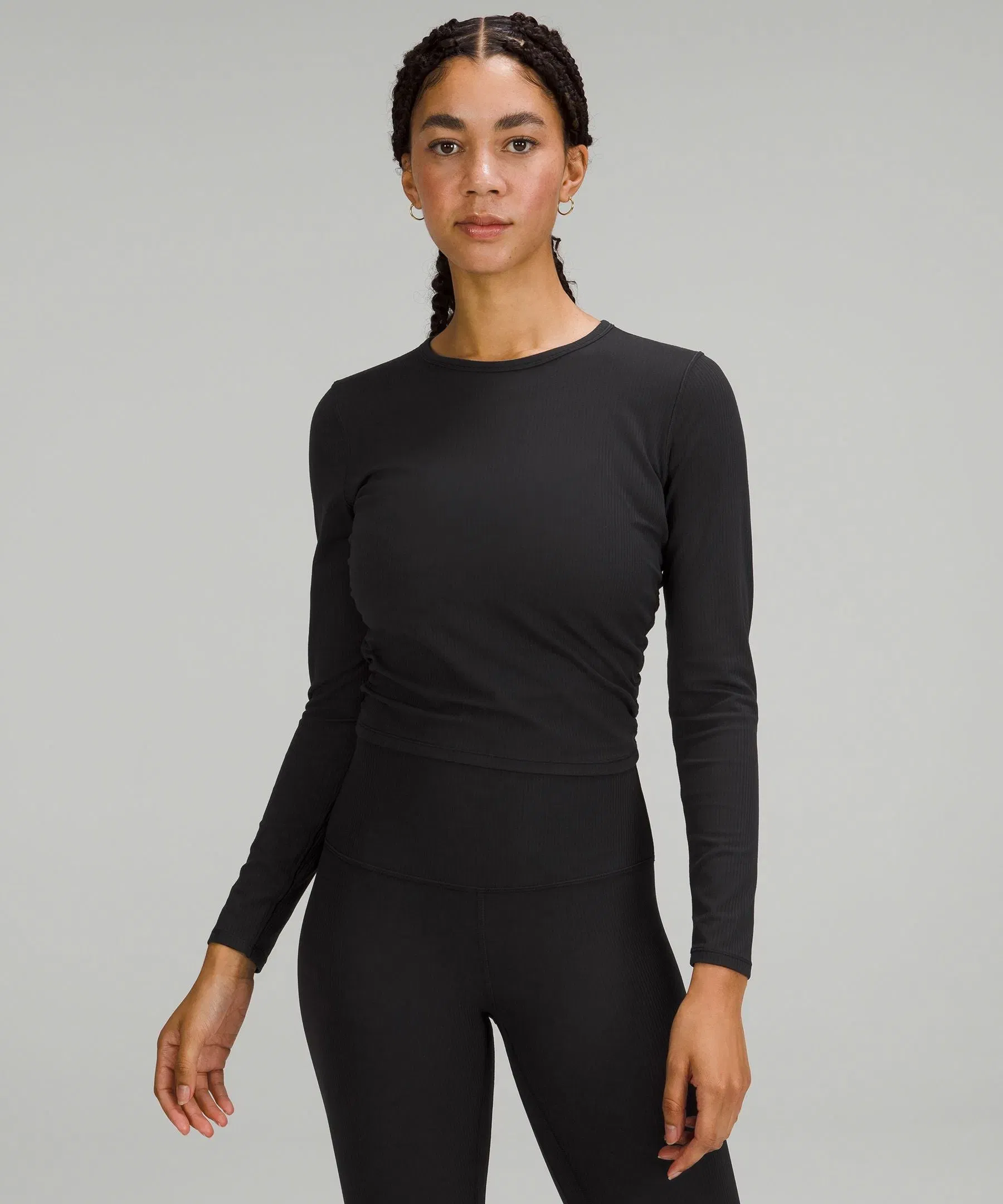 Lululemon Women's All It Takes Ribbed Nulu Long-Sleeve Shirt