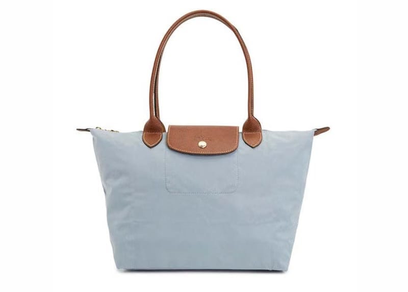 Longchamp Le Pliage Original M Tote Steel