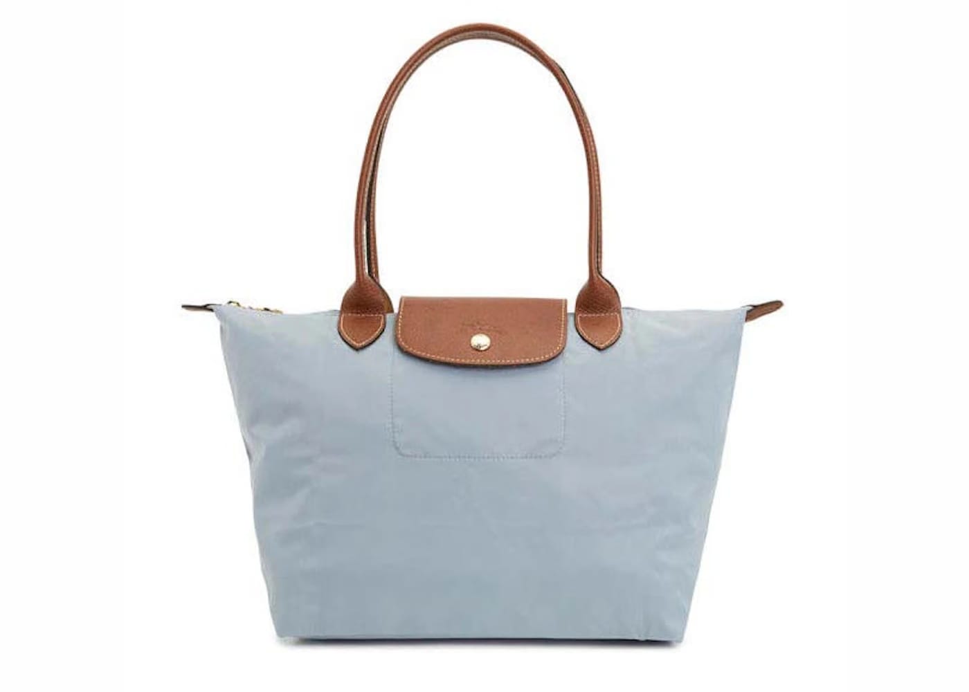 Longchamp Le Pliage Original M Tote Steel