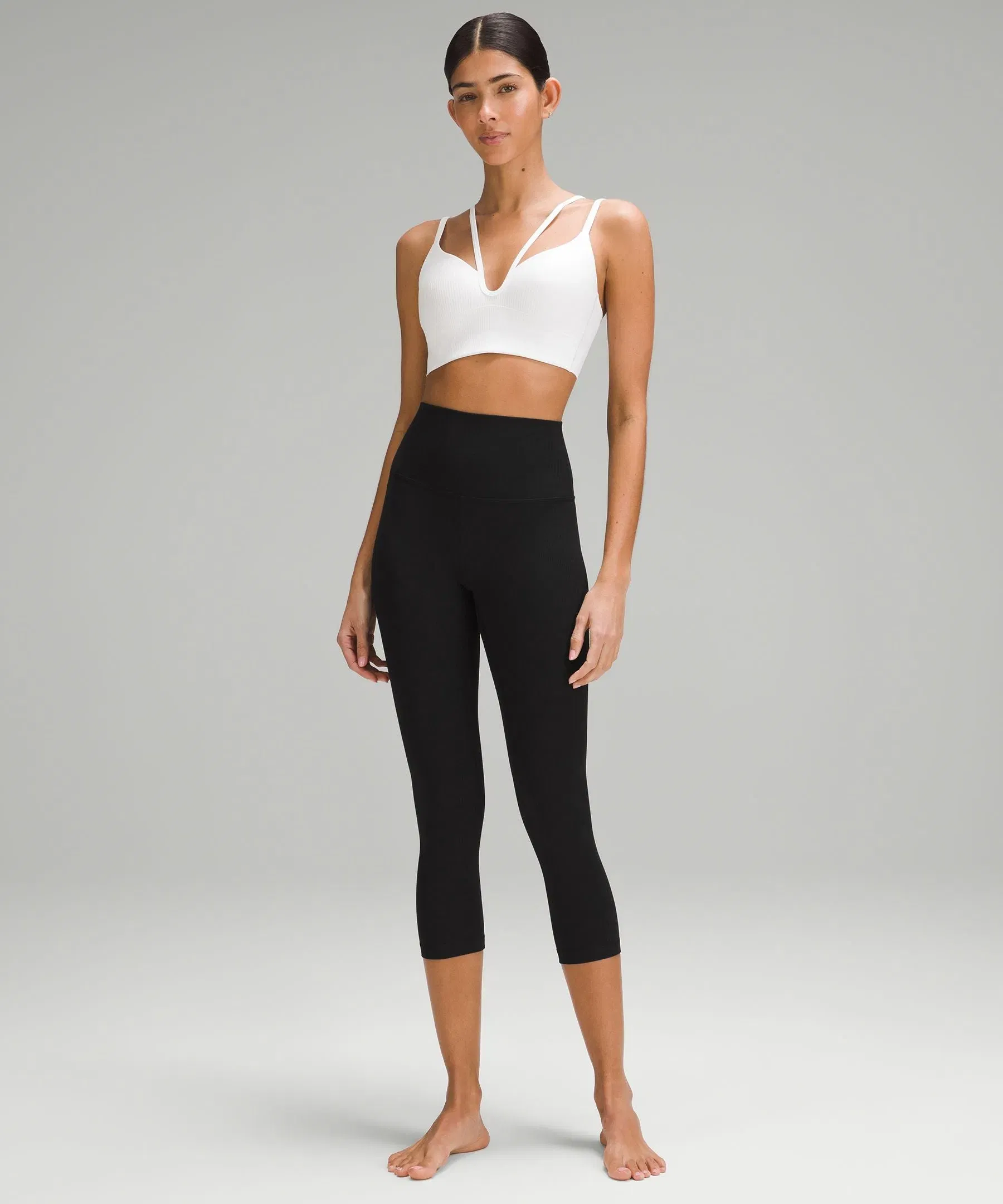 Lululemon Women's lululemon Align™ High-Rise Ribbed Crop 23"