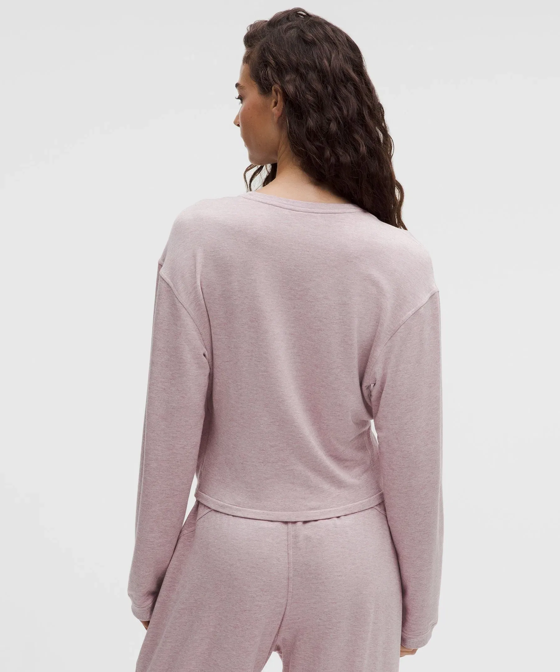 Lululemon Women's BeCalm Wrap-Front Long-Sleeve Shirt