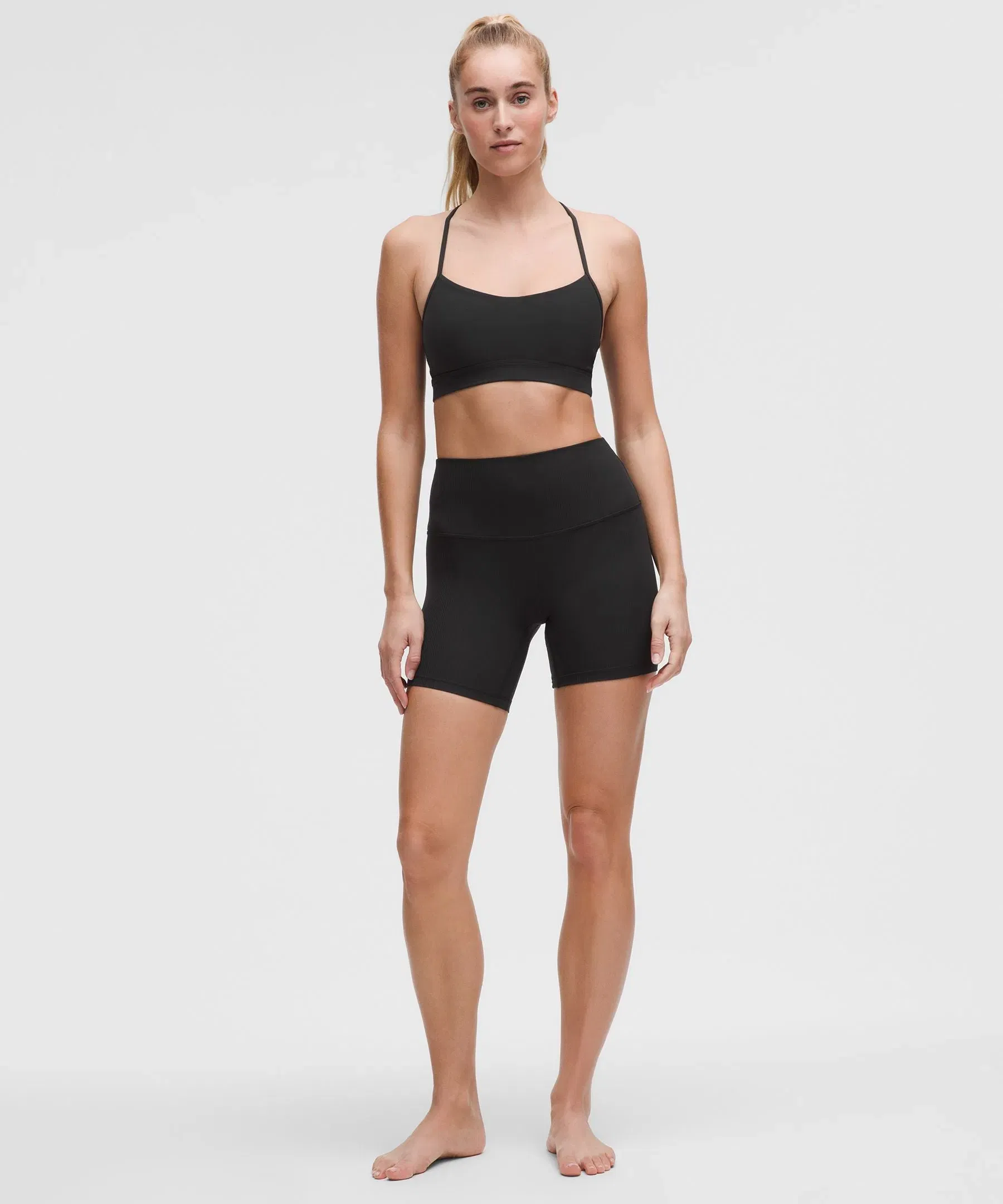 Lululemon Women's lululemon Align™ High-Rise Ribbed Short 6"