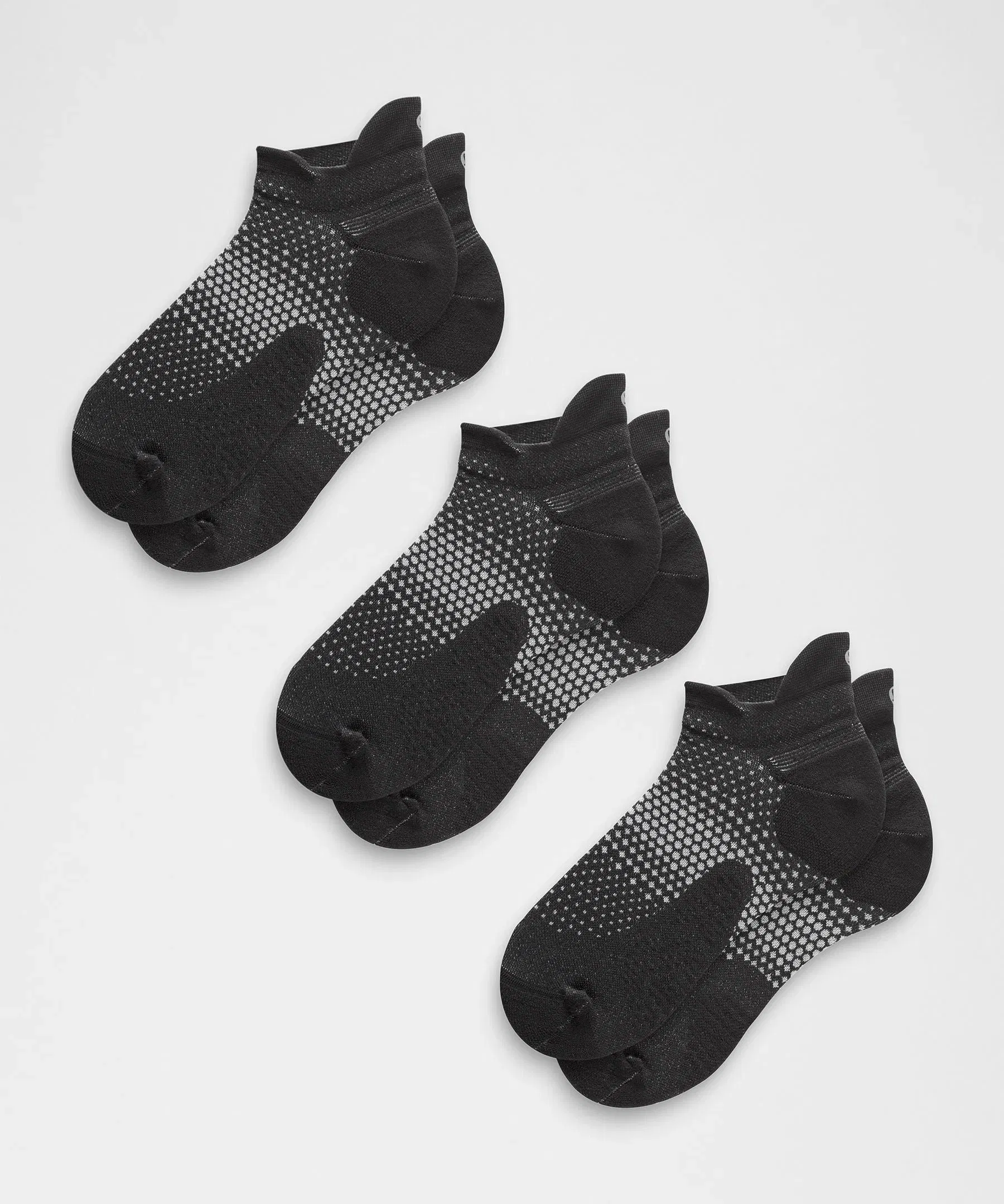 Lululemon Women's MacroPillow Tab Running Socks Medium Cushioning *3 Pack