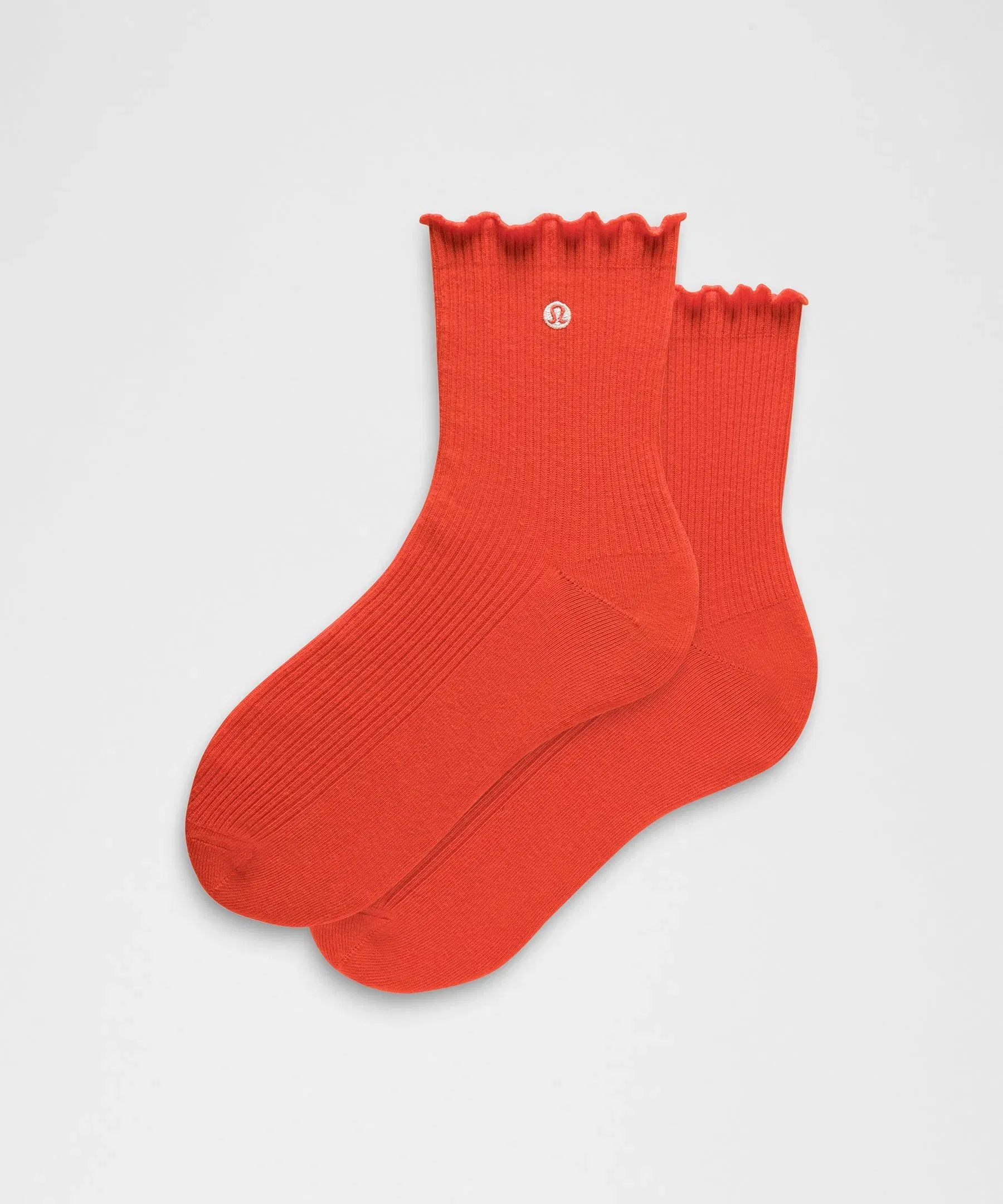 Lululemon Unisex Lettuce Edge Quarter Socks