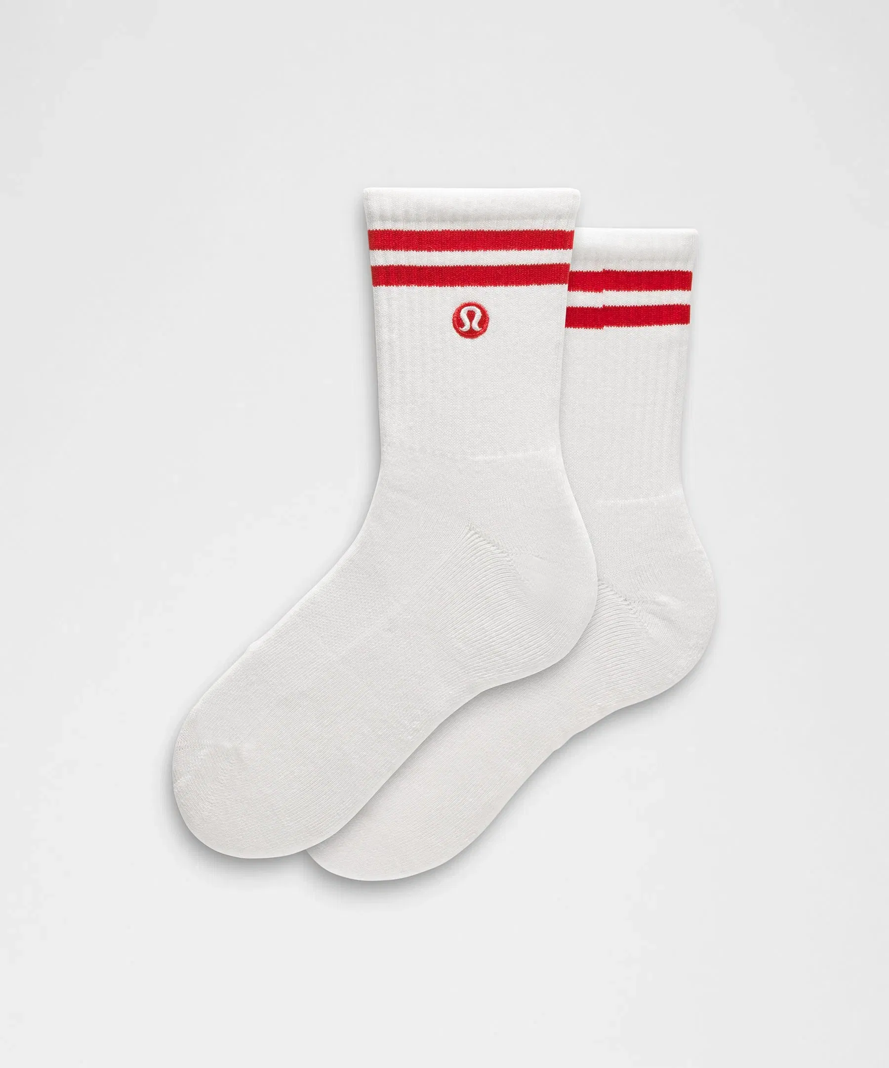 Lululemon Unisex Daily Essential Quarter Socks *Stripe