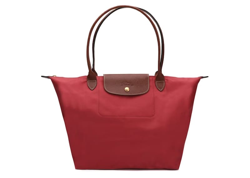 Longchamp Le Pliage Shoulder Bag L Red