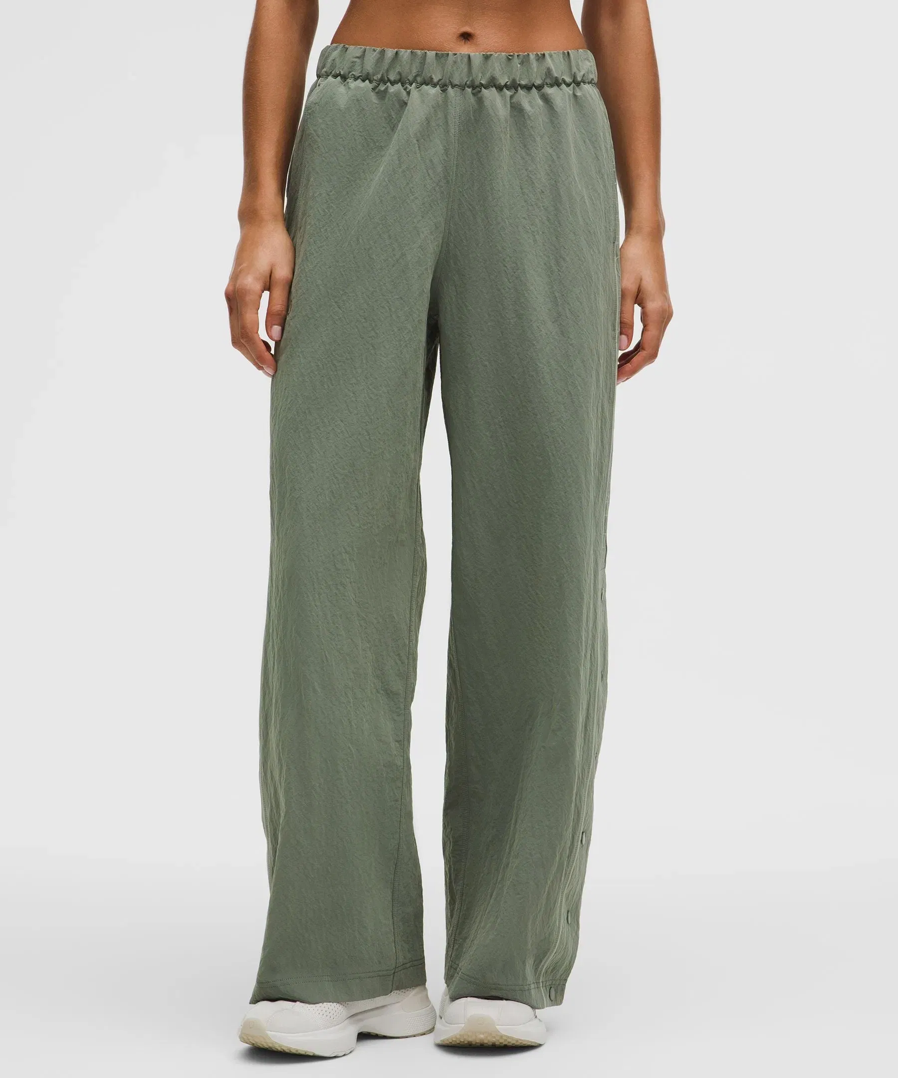Lululemon Crinkle Nylon Mid-Rise Track Pant *Wordmark