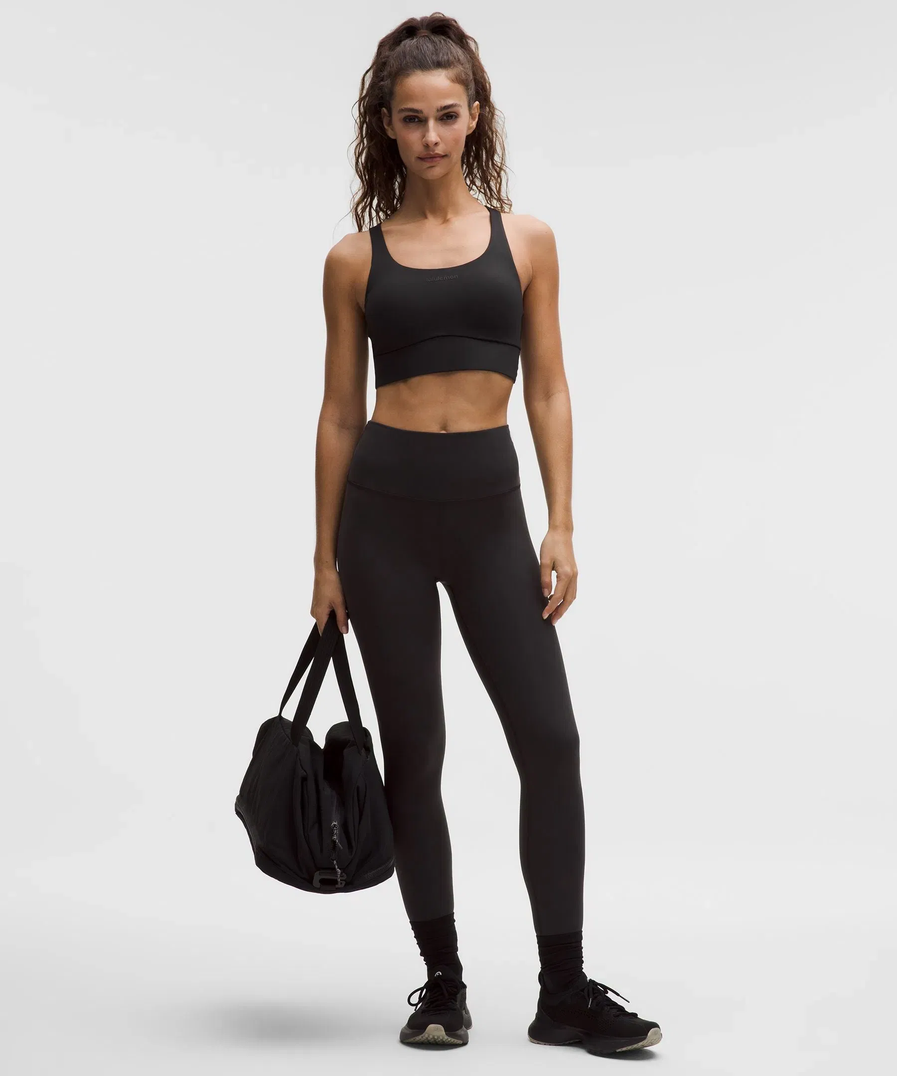 Lululemon lululemon Energy Longline Bra Medium Support B-D Cups Evolve *Wordmark
