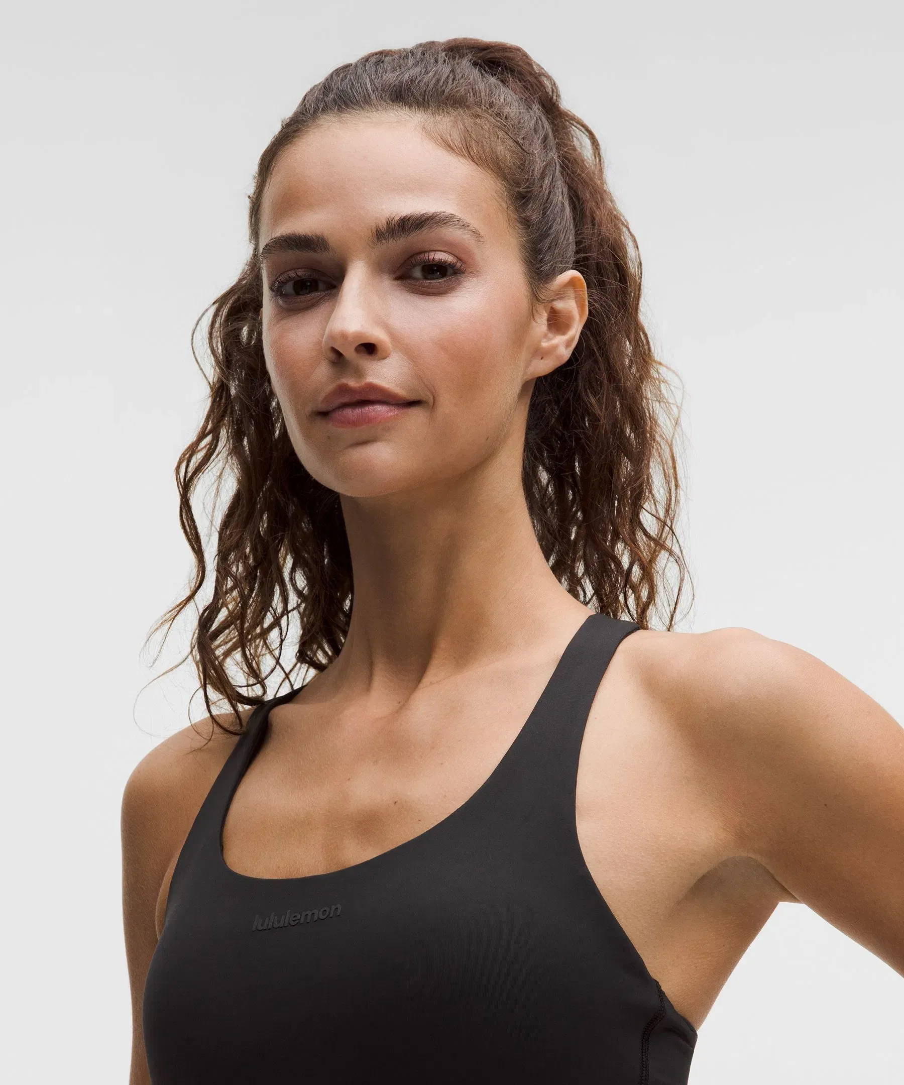 Lululemon lululemon Energy Longline Bra Medium Support B-D Cups Evolve *Wordmark