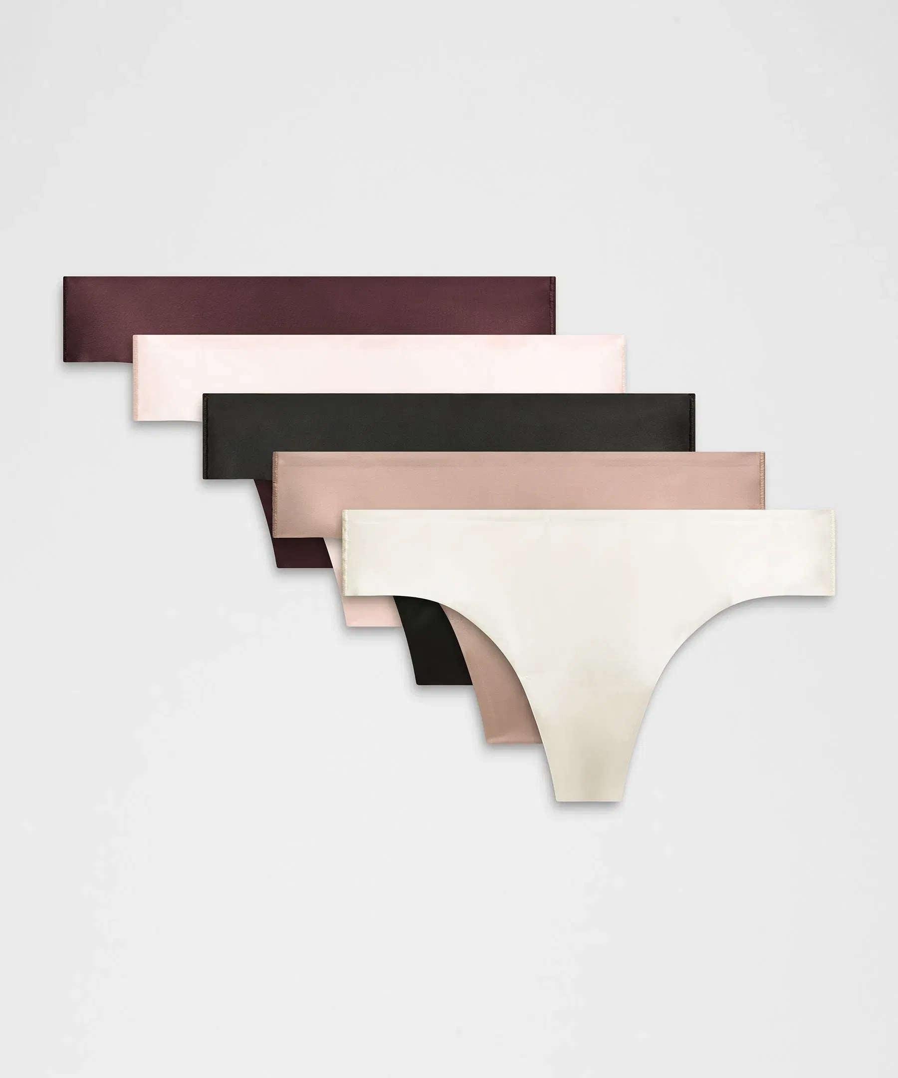 Lululemon InvisiWear Mid-Rise Thong Underwear *5 Pack