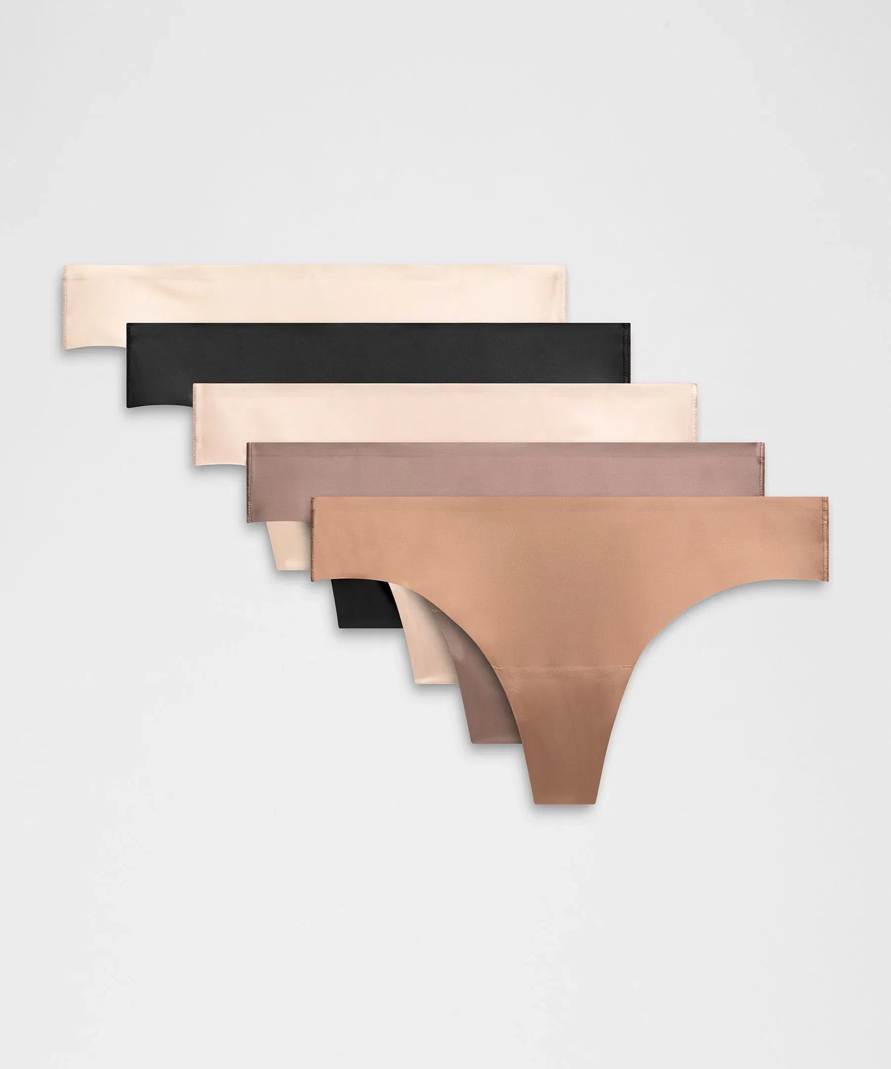 Lululemon InvisiWear Mid-Rise Thong Underwear *5 Pack