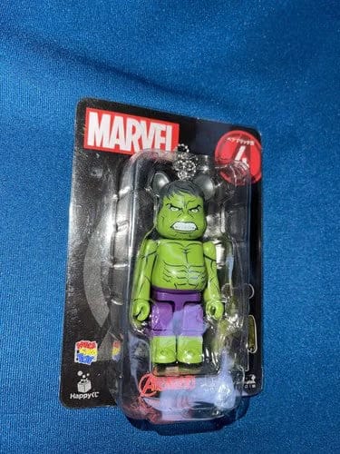 Bearbrick Happy Kuji Avengers Marvel Hulk