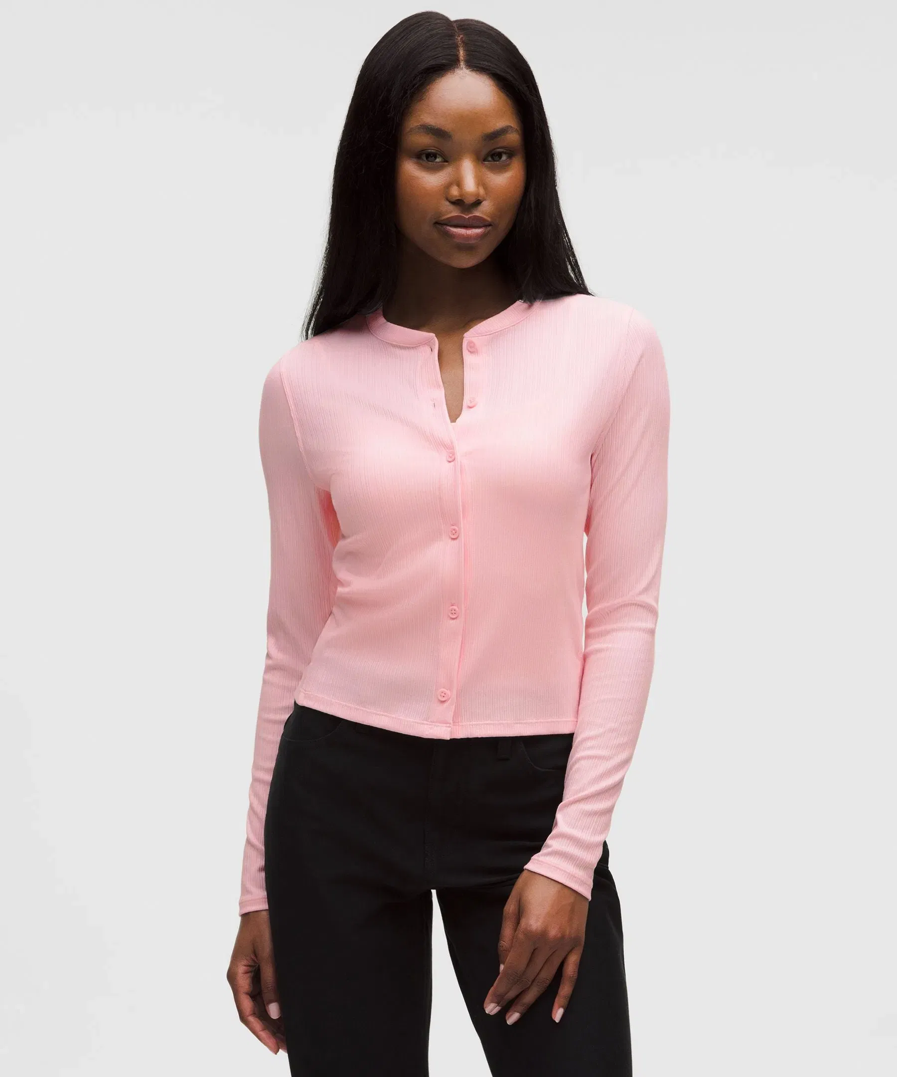 Lululemon Hold Tight Micro-Rib Cardigan
