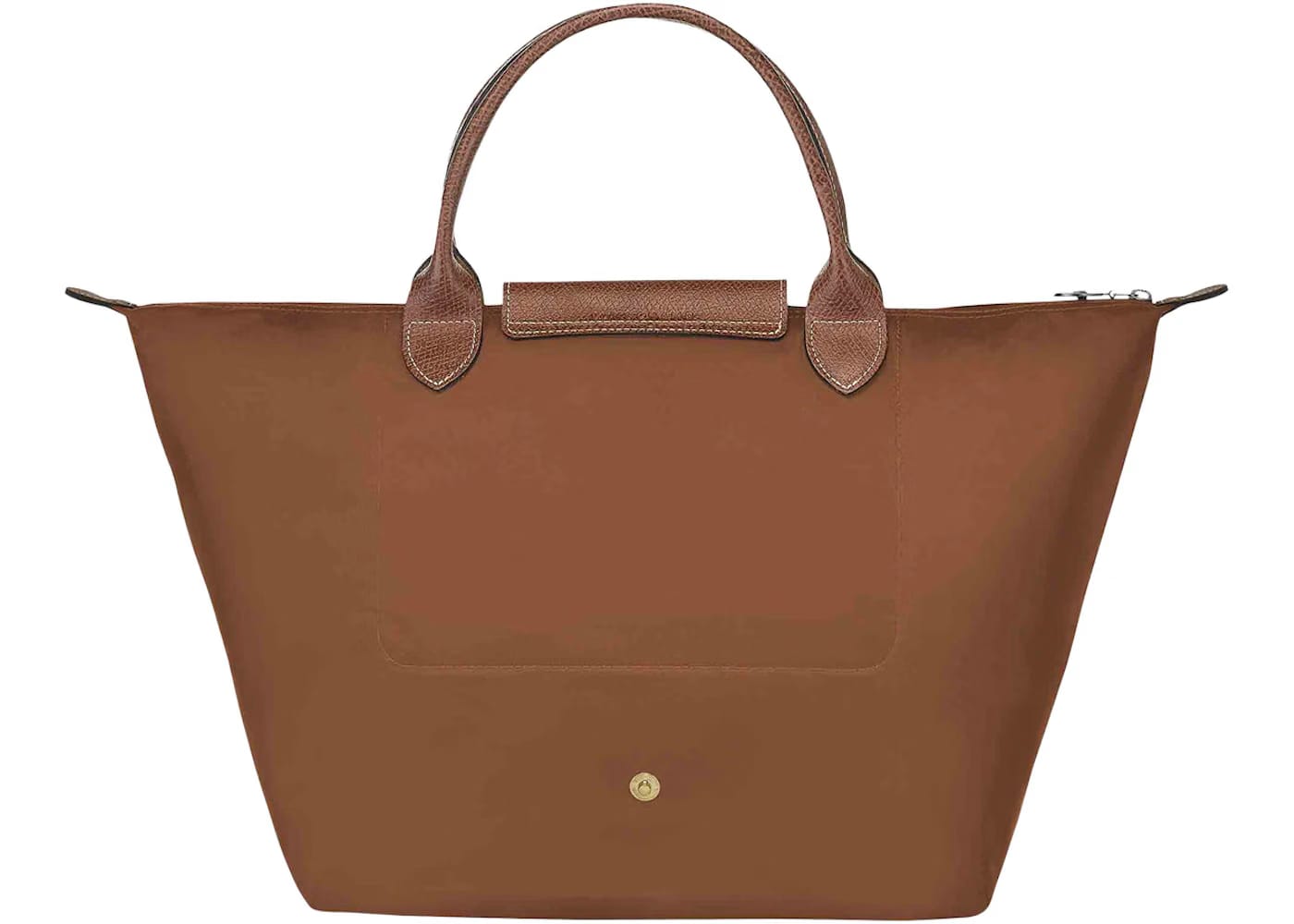 Longchamp Le Pliage Top Handle Bag M Cognac