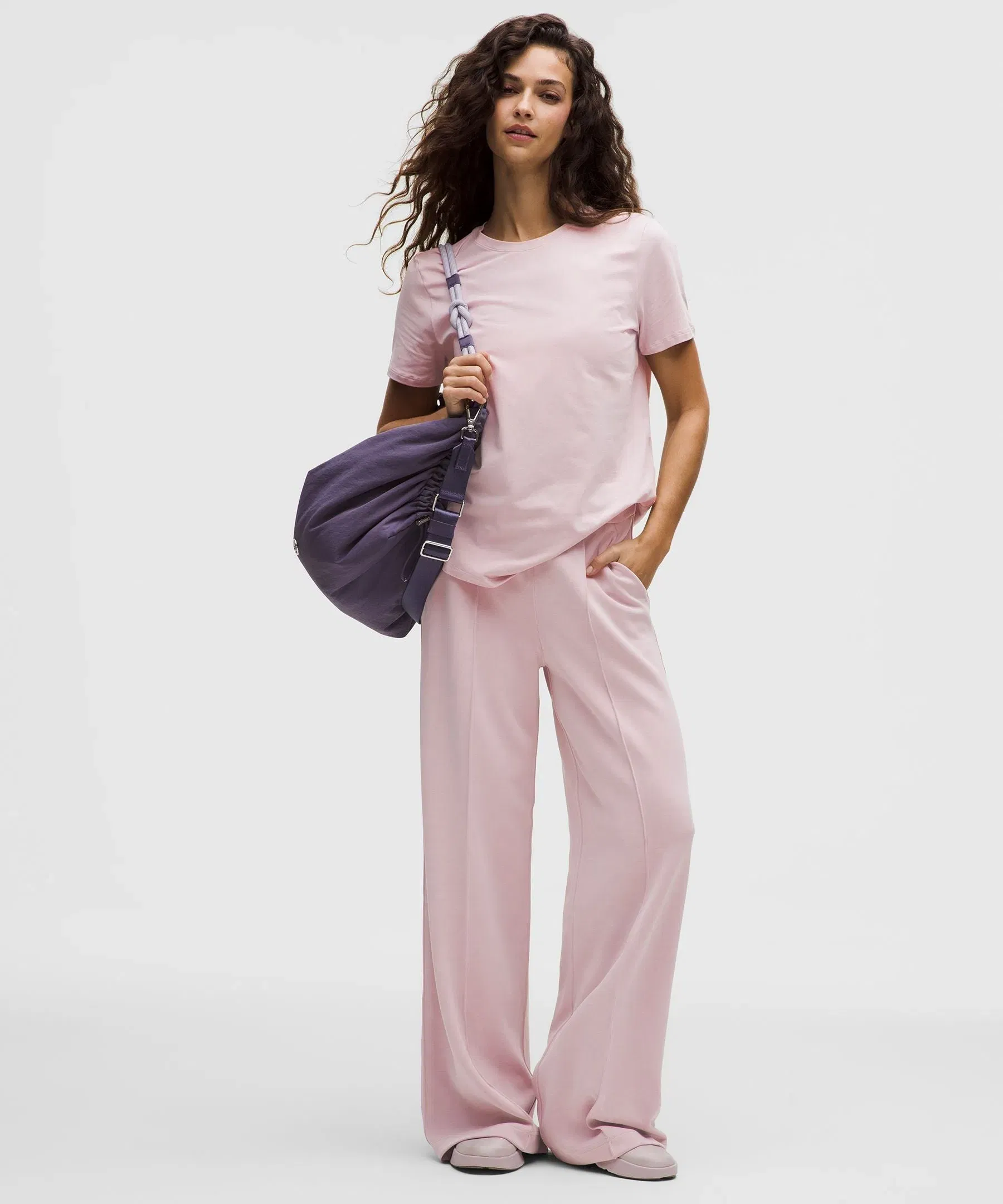 Lululemon Softstreme Pintuck High-Rise Wide-Leg Pant *Regular