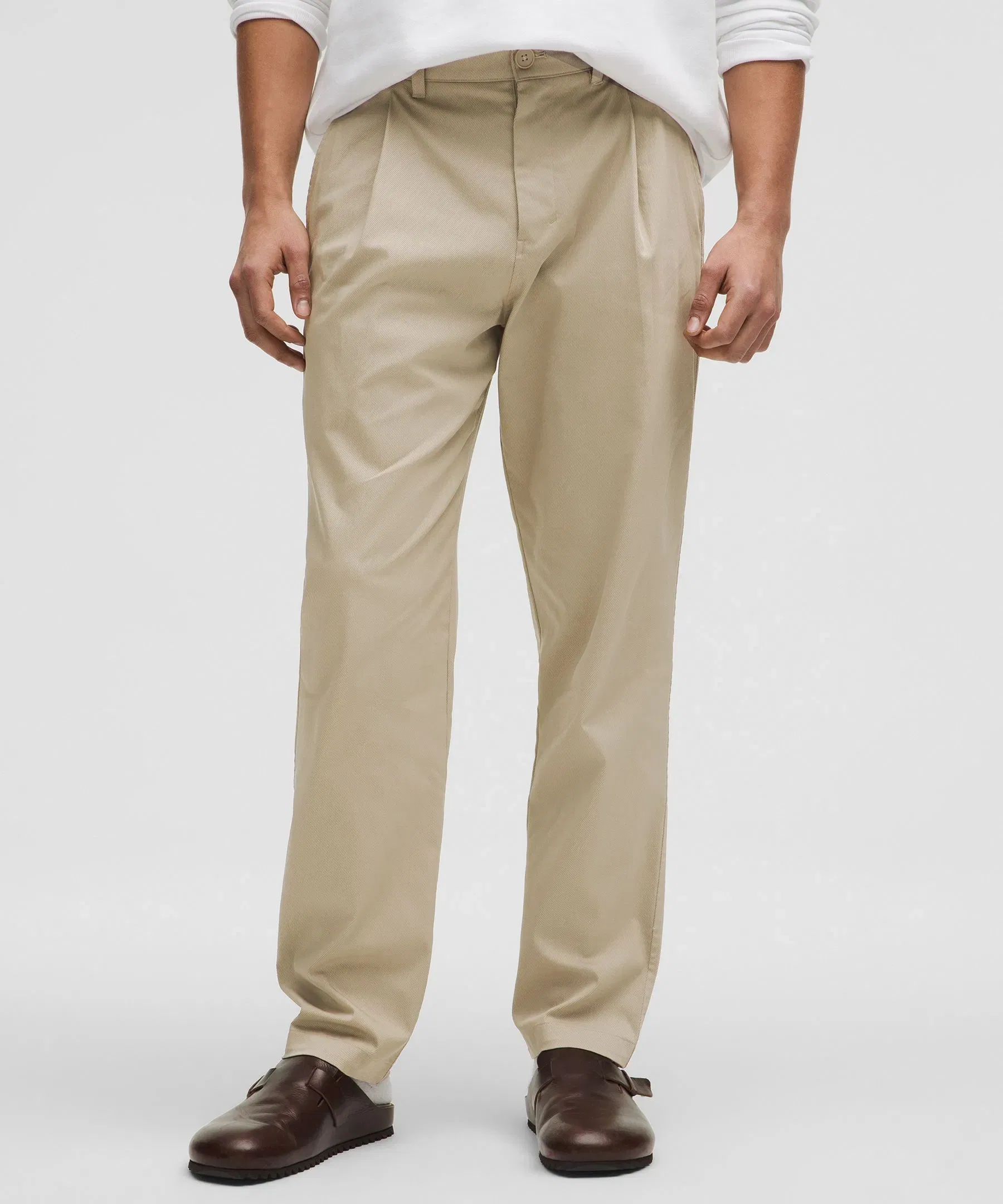 Lululemon Cotton Twill Pleat-Front Trouser *Regular