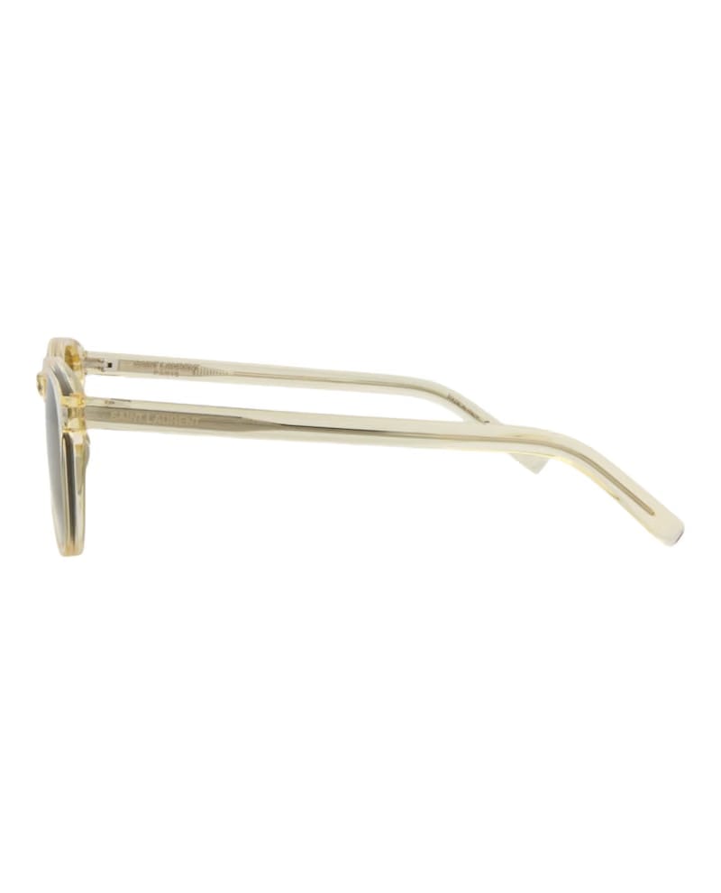 Saint Laurent Round Sunglasses Yellow/Yellow/Green (SL527ZOE-30013278-002)