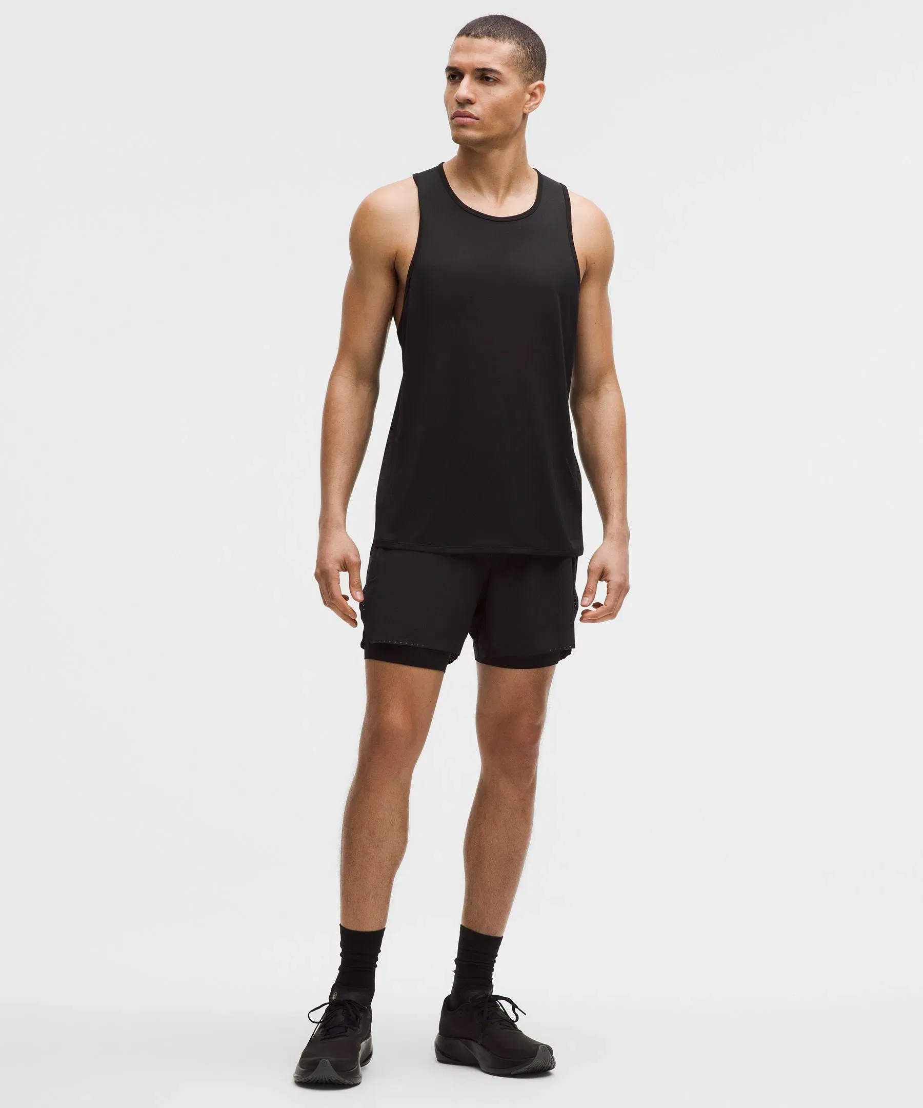 Lululemon Fast and Free Tank *Perforated Stripe