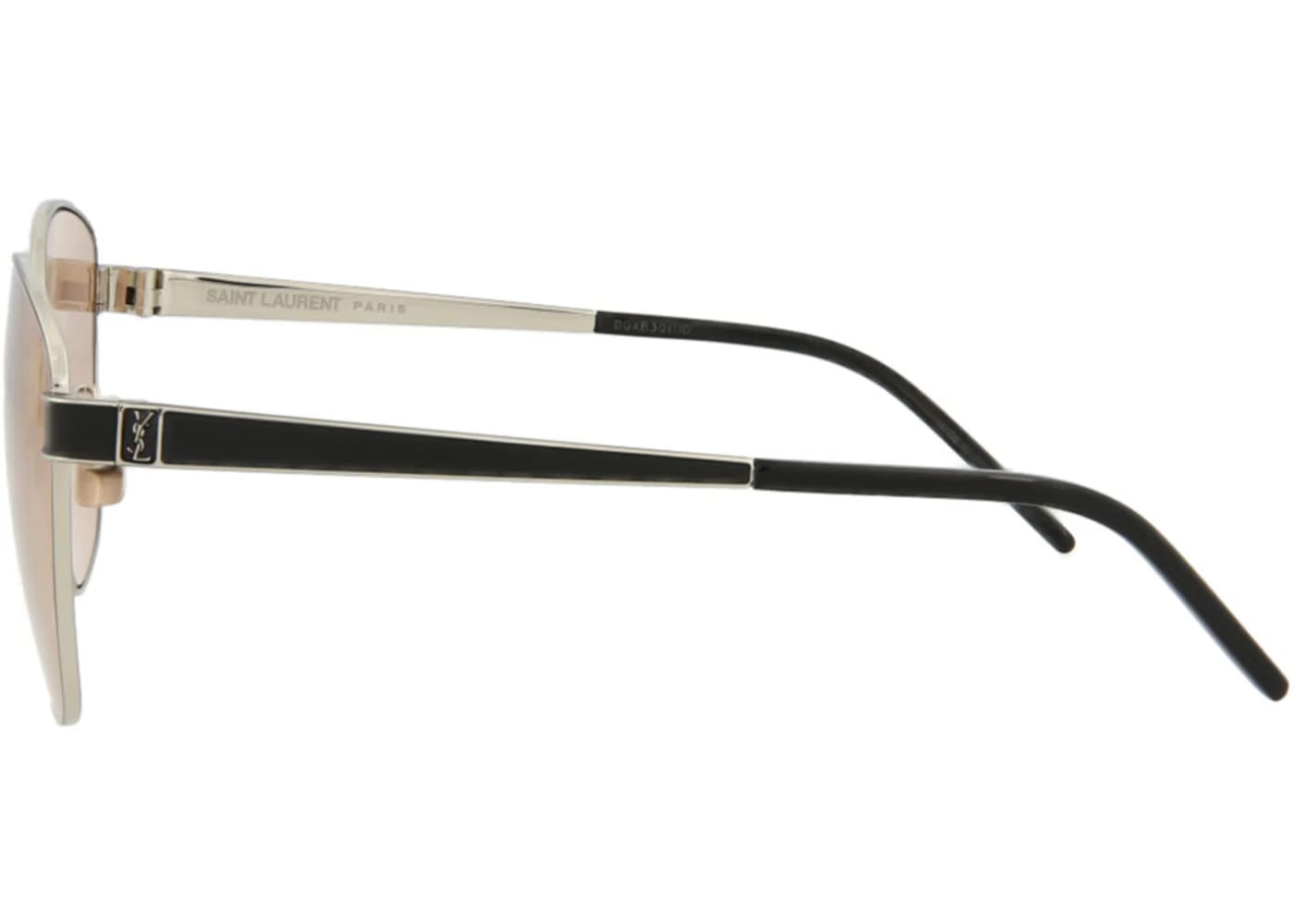 Saint Laurent Square Rectangle Sunglasses Silver/Silver/Pink (SLM67K-30009353-007)