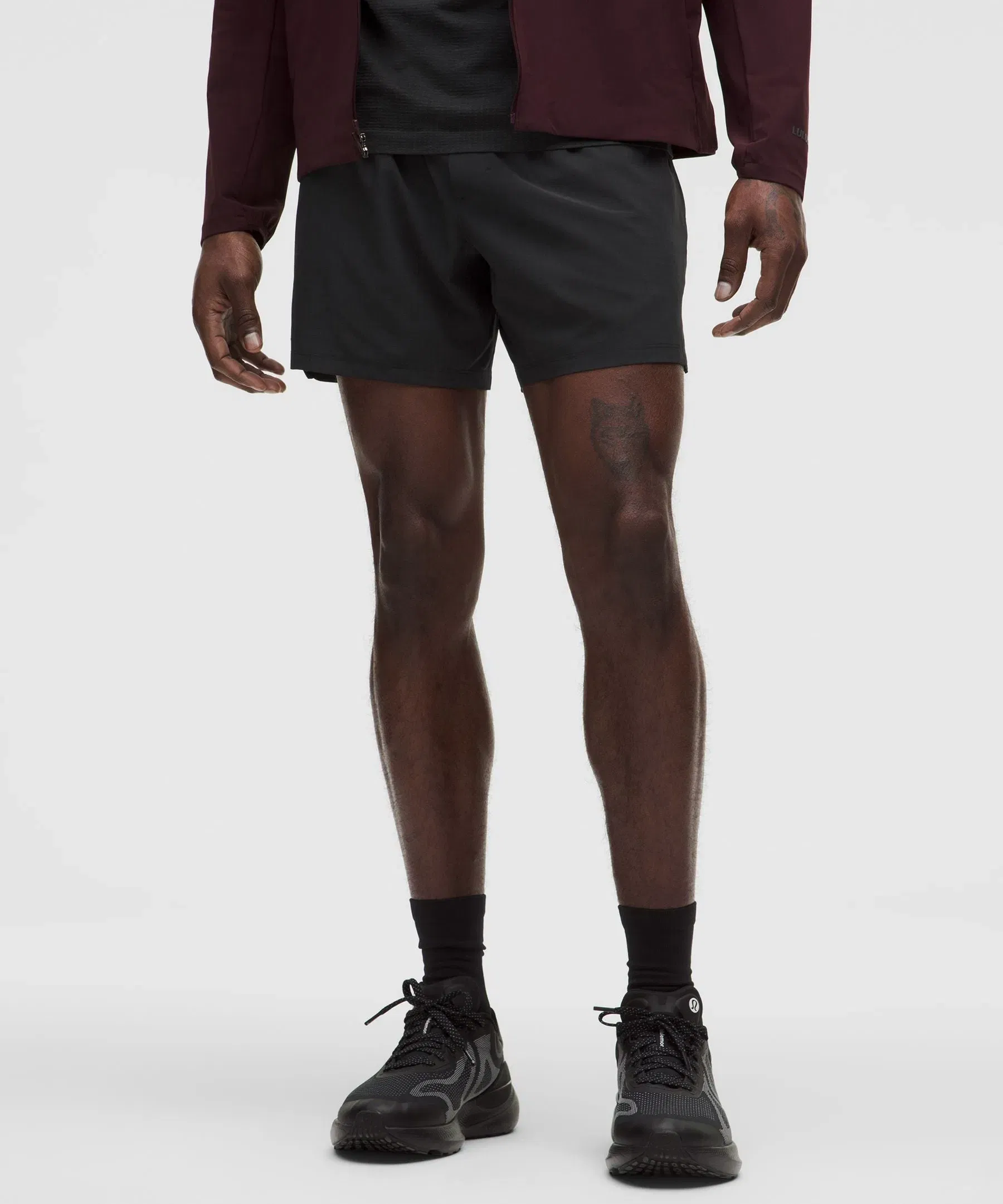 Lululemon Mile Maker Ripstop Lined Short 6"