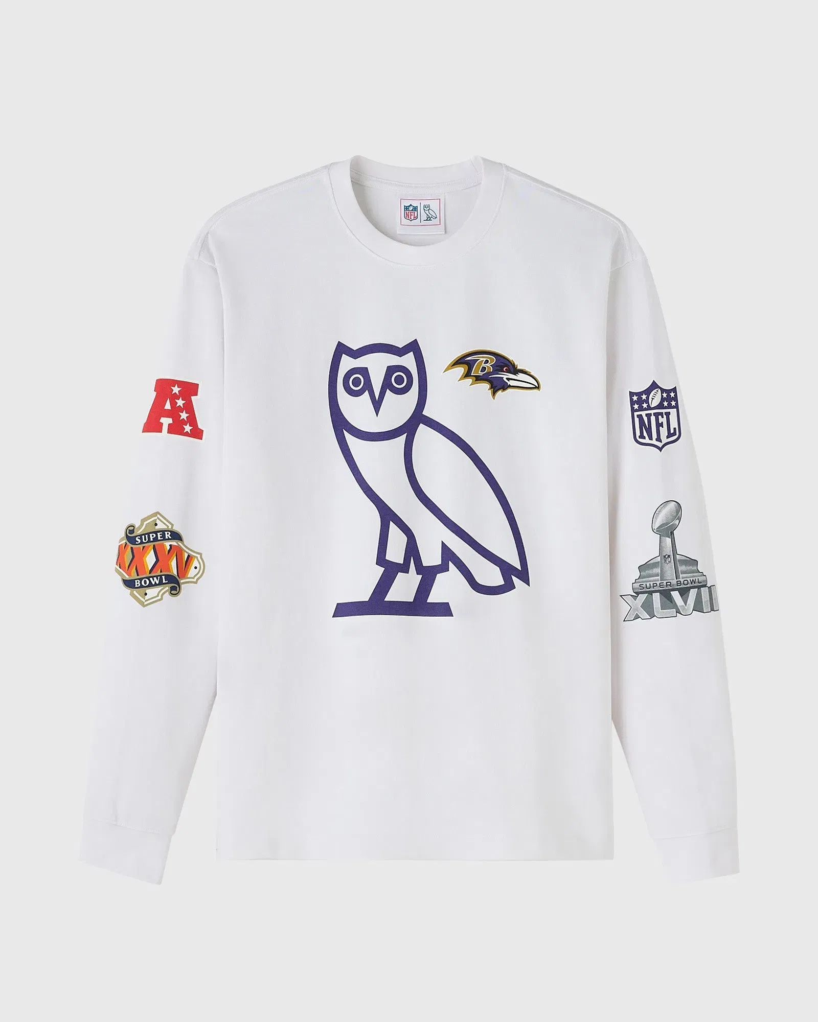 OVO Nfl Baltimore Ravens Long-Sleeve Tee