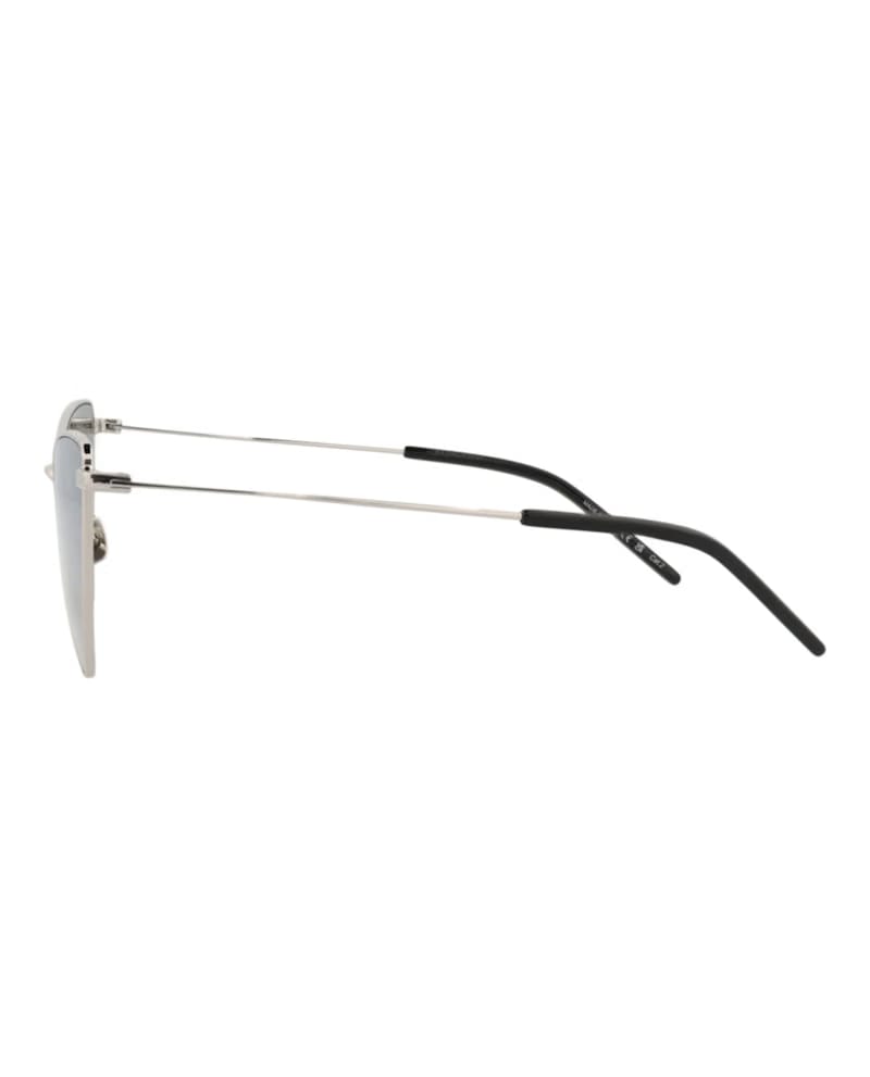 Saint Laurent Cat Eye-Frame Metal Sunglasses Silver Silver Silver (SL303JERRY-30007822-010)