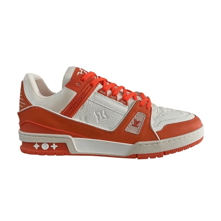 Louis Vuitton Trainer Low Orange Monogram