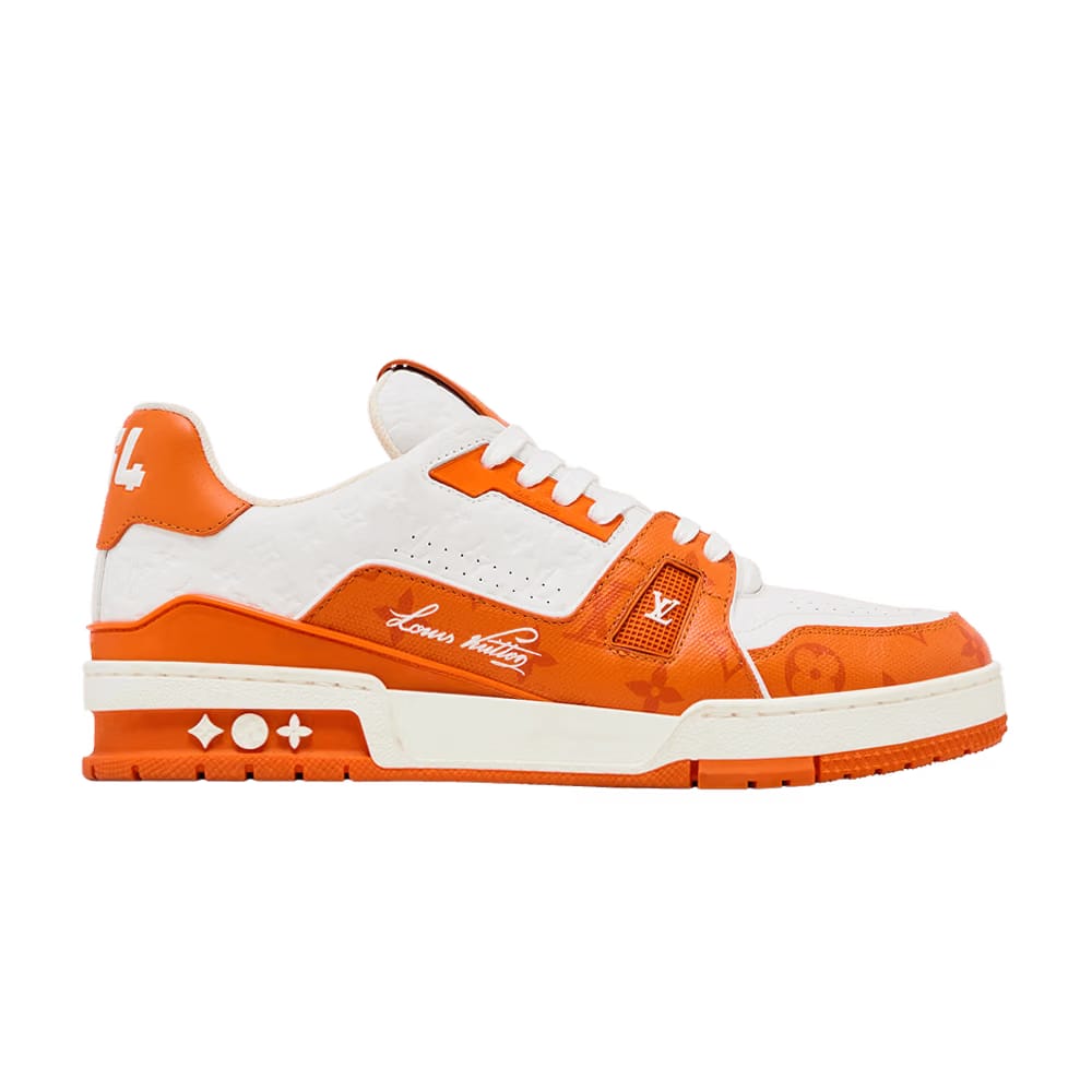 Louis Vuitton Trainer Low Orange Monogram
