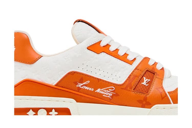 Louis Vuitton Trainer Low Orange Monogram