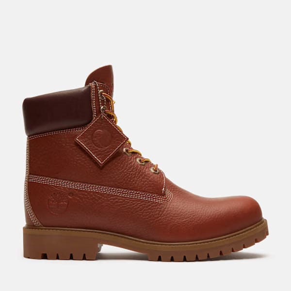 Timberland X Our Legacy Work Shop 6-Inch Boot Acorn Pebbled Full-Grain Men'S