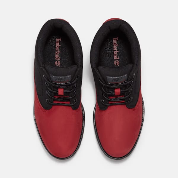 Timberland Premium Chukka Boot Red Nubuck/Black Men'S