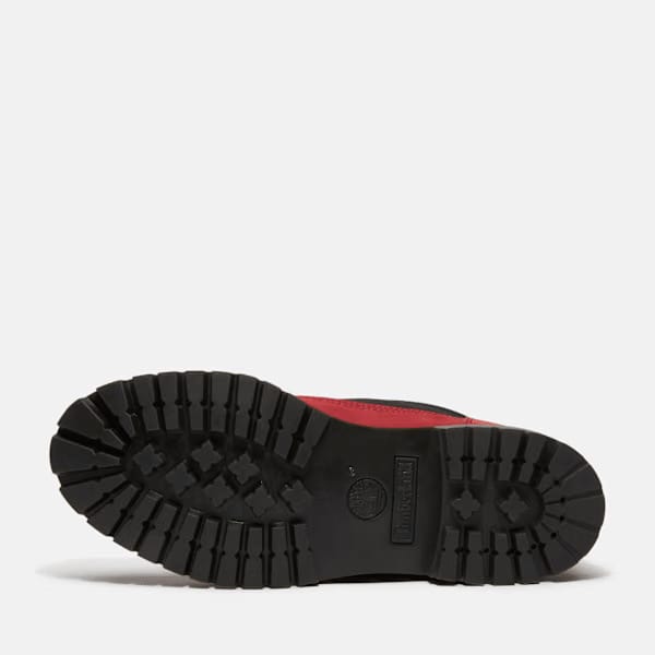 Timberland Premium Chukka Boot Red Nubuck/Black Men'S
